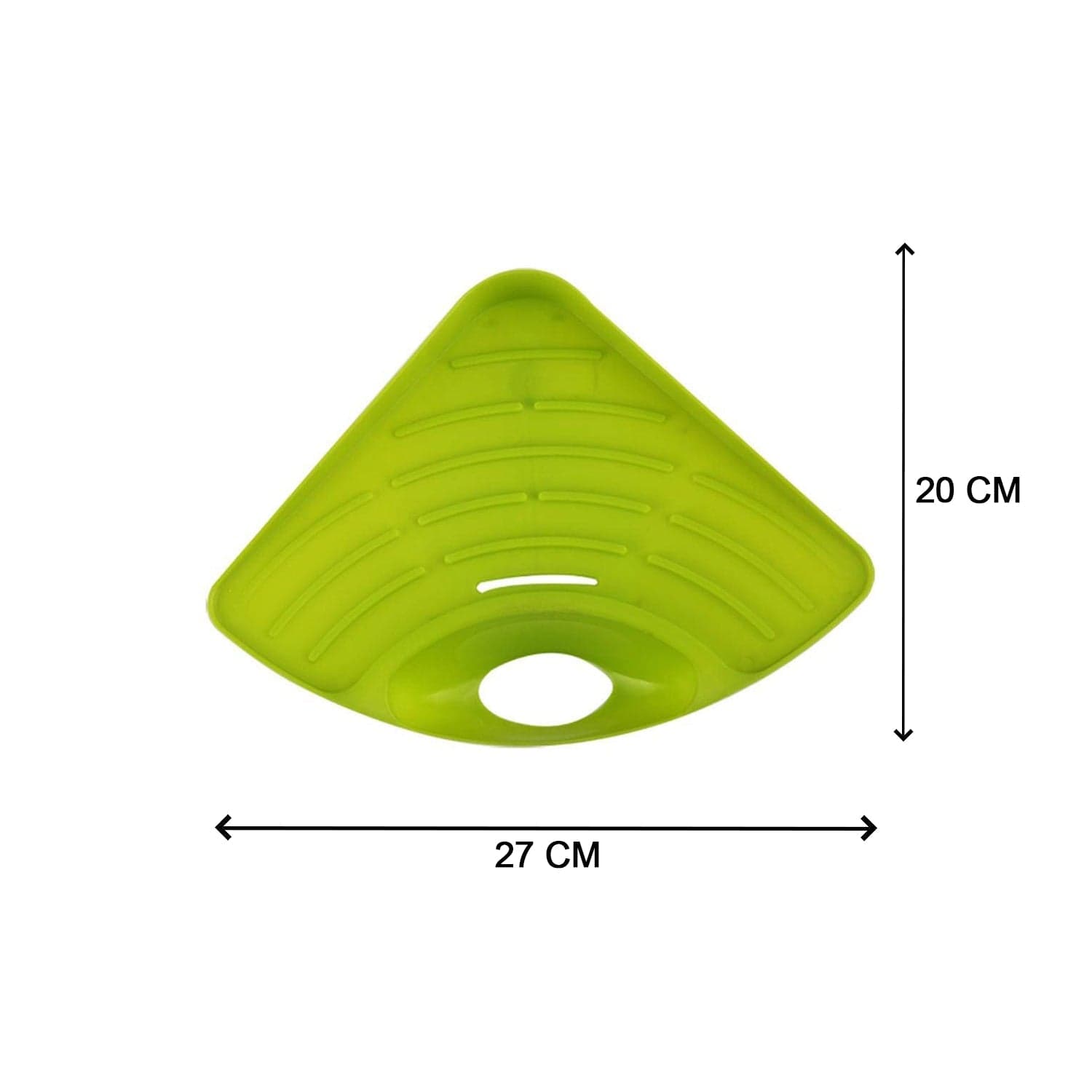 Corner Sink Strainer For Draining Kitchen Waste In Sinks And Wash Basins. thumbnail 5