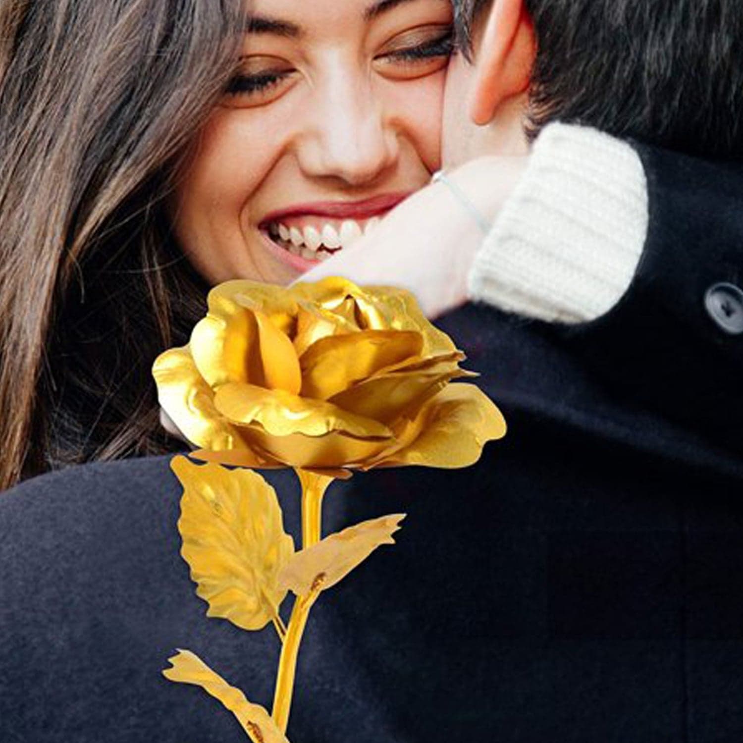 B Golden Rose is perfect for decorating homes, offices, cafes thumbnail 2