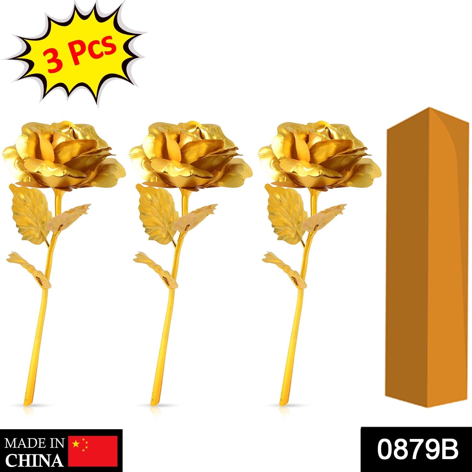 B Golden Rose is perfect for decorating homes, offices, cafes thumbnail 3