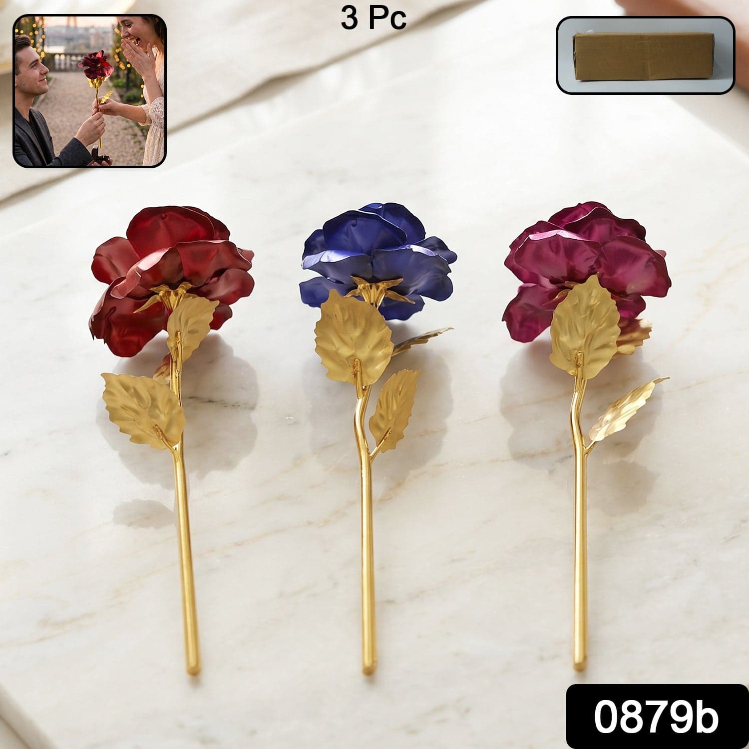 Mix Color Rose Set – Vibrant Home & Office Decor | Garden Vera thumbnail 2