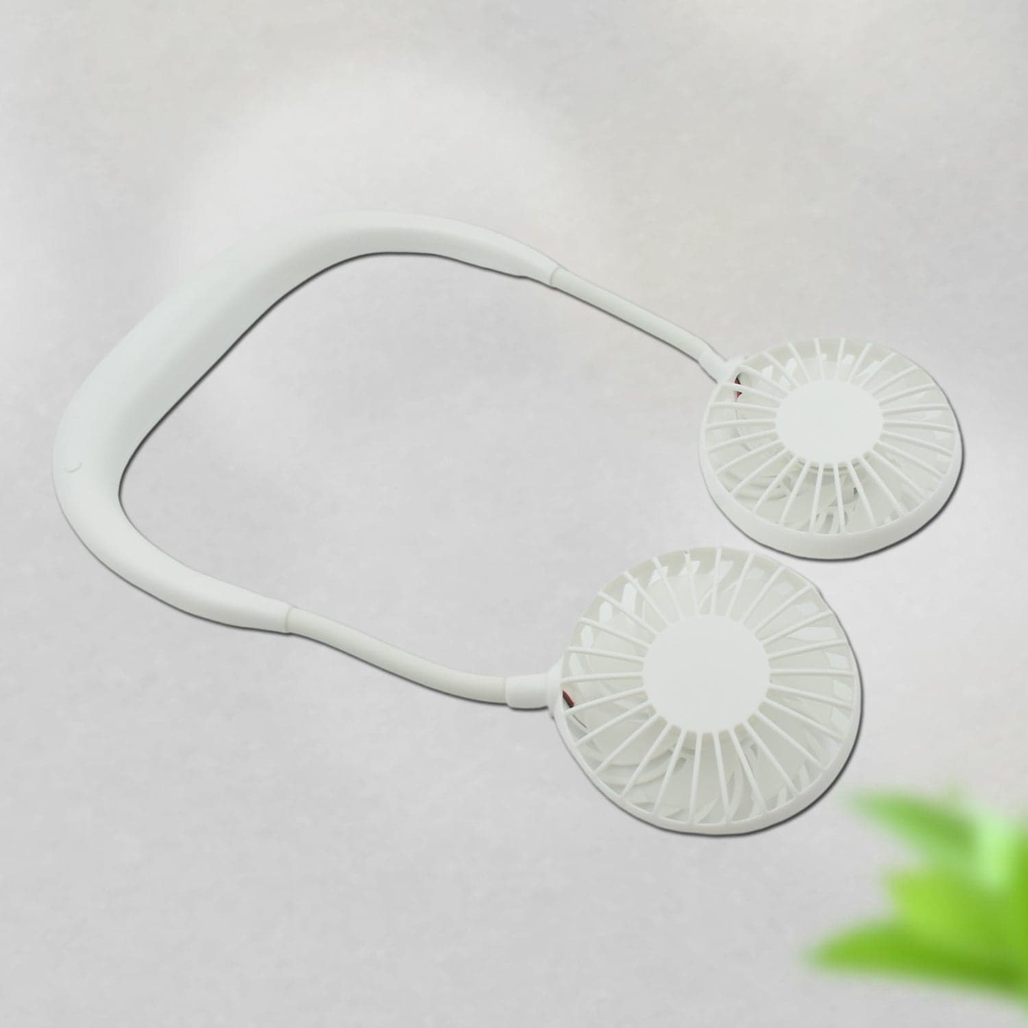 USB Rechargeable Wearable Neckband Fan thumbnail 7