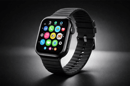 LAXASFIT T900 Ultra 2 Smartwatch – Black | 2.19 Infinite Display