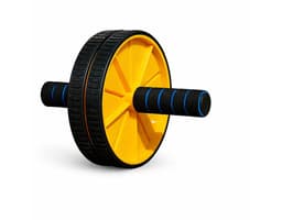 Dual Wheel Ab Roller With Anti-Slip Grip – Core Strength Ab Wheel Exerciser For Home Gym
