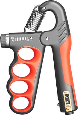 Adjustable Digital Hand Grip Strengthener (5–100 Kg) – Forearm Trainer With Counter