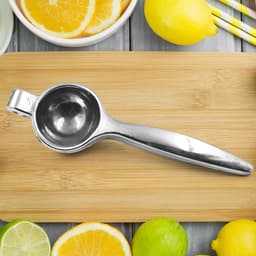 Premium Lemon Squeezer, Large Heavy Duty Handheld Juicer For Lemon, Stainless Steel Hand Press Citrus Juicer (1 Pc)