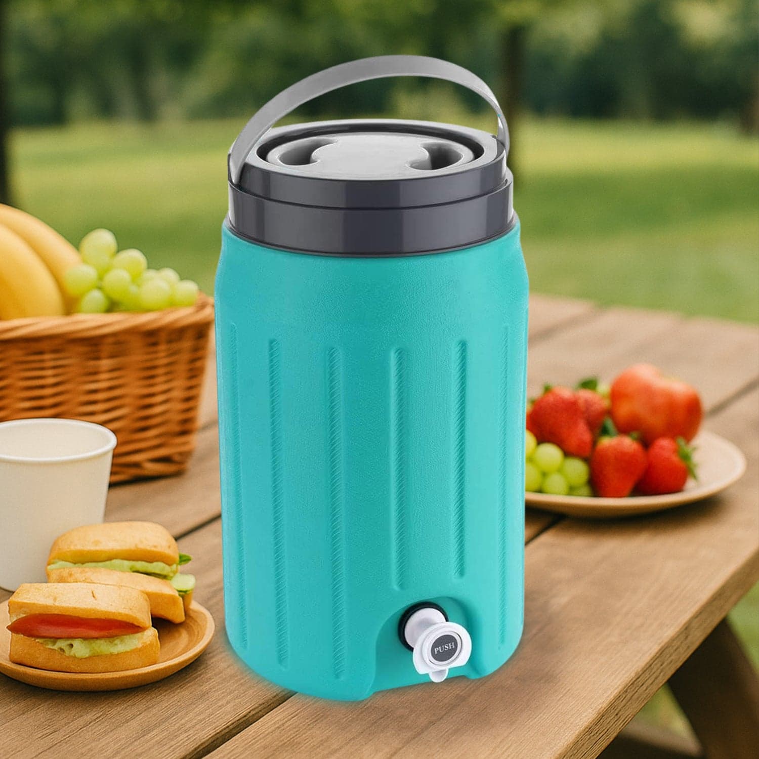 Insulated Water Jug with Tap Leakproof, Travel Cooler (2.5 Ltr) thumbnail 1