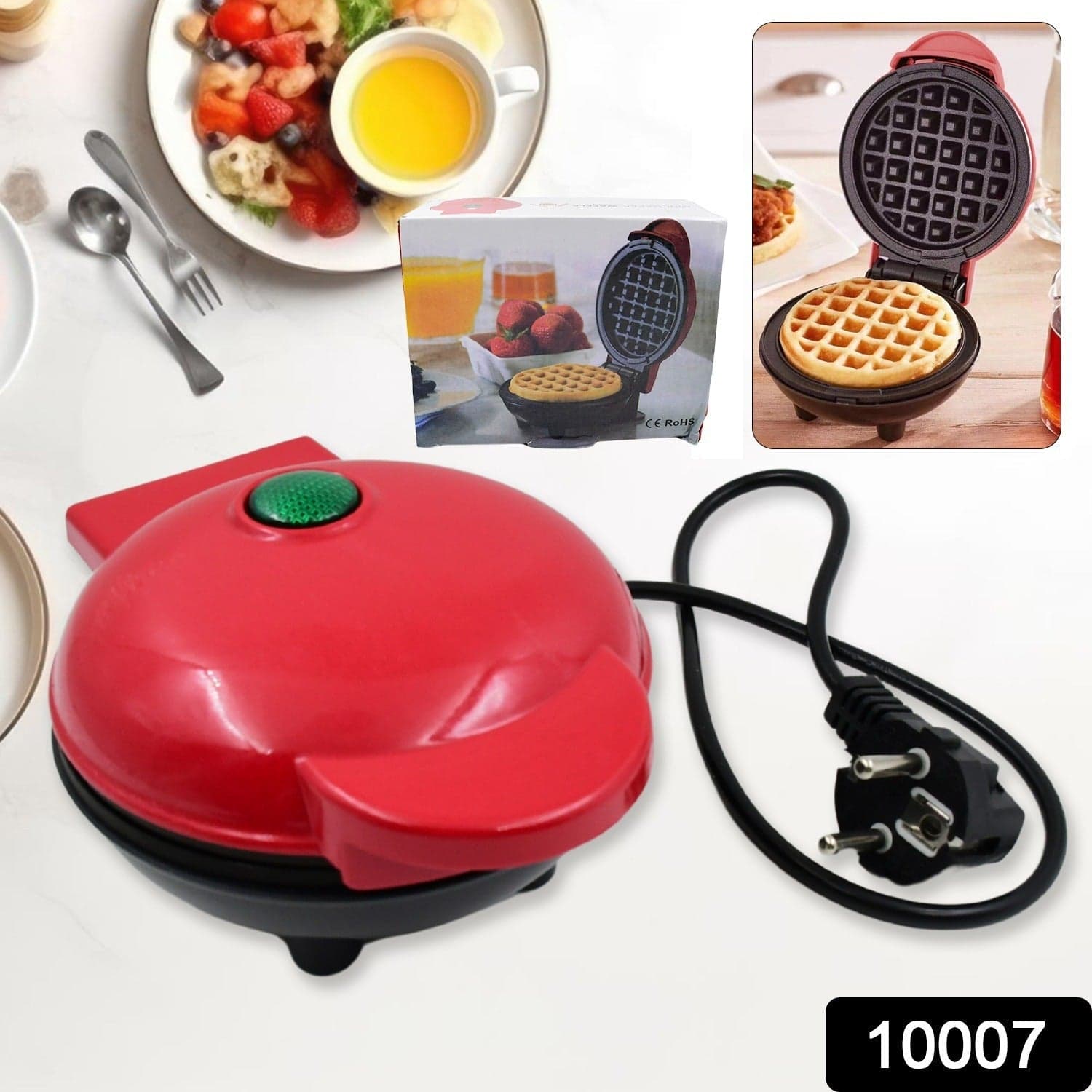 Mini Waffle Maker Machine thumbnail 2