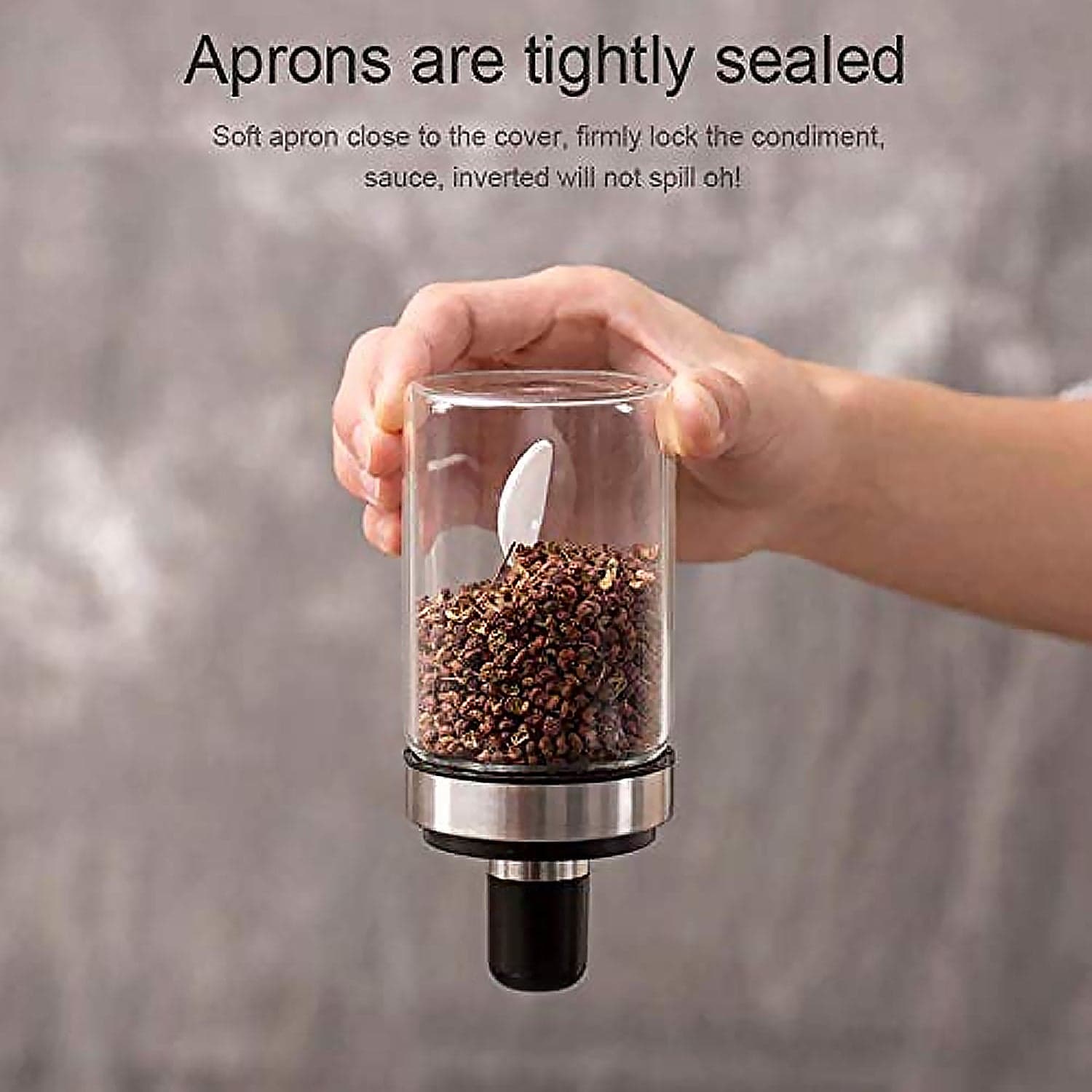 Transparent Glass Oil Dispenser 500 Ml Bottle Set Of 2 thumbnail 7