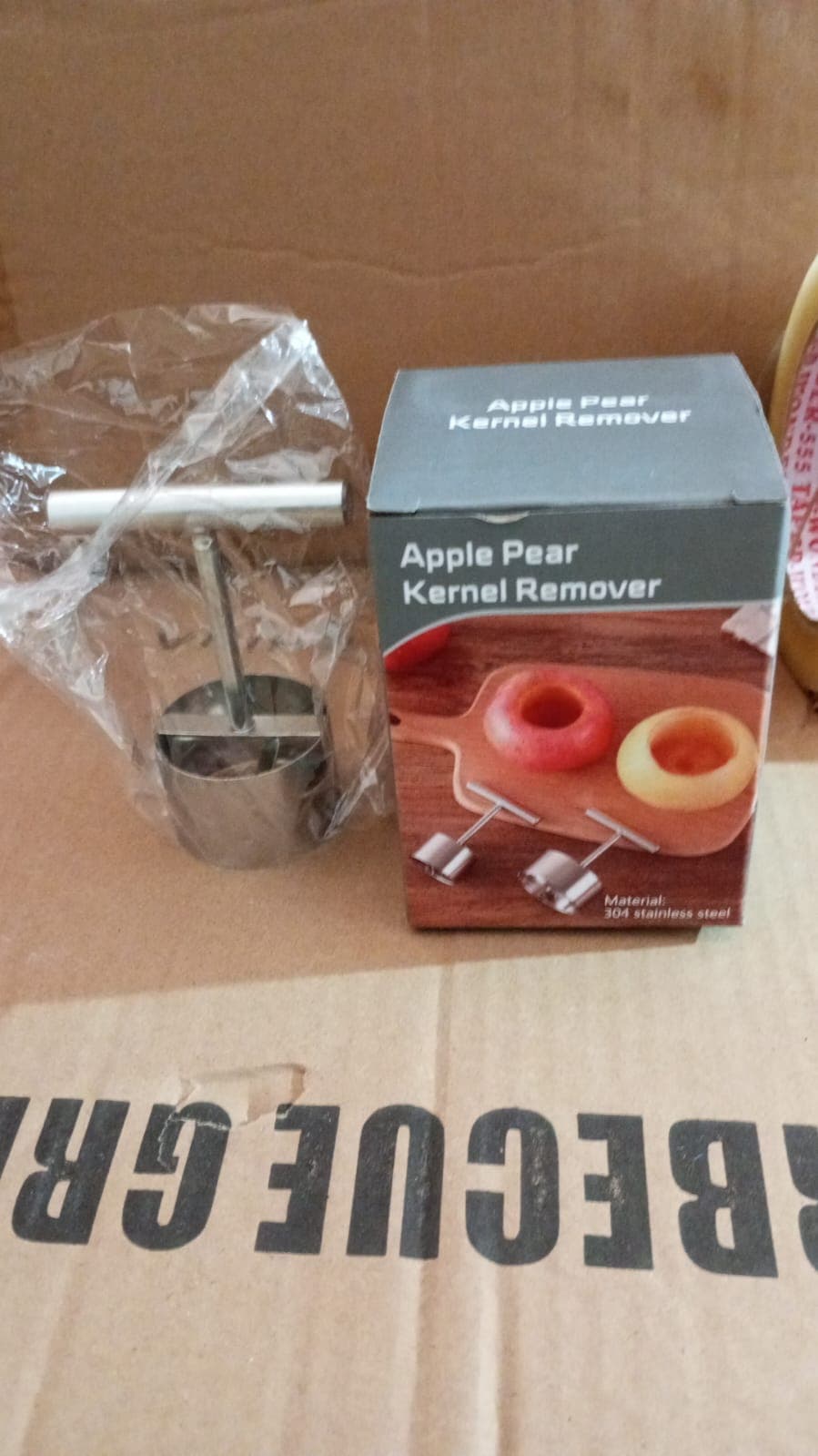 Corer Pear Core Separator Vegetable Core Remover Seeder Cutter Pitter Fruit Hole Remover Coring Tool (1 Pc) thumbnail 9
