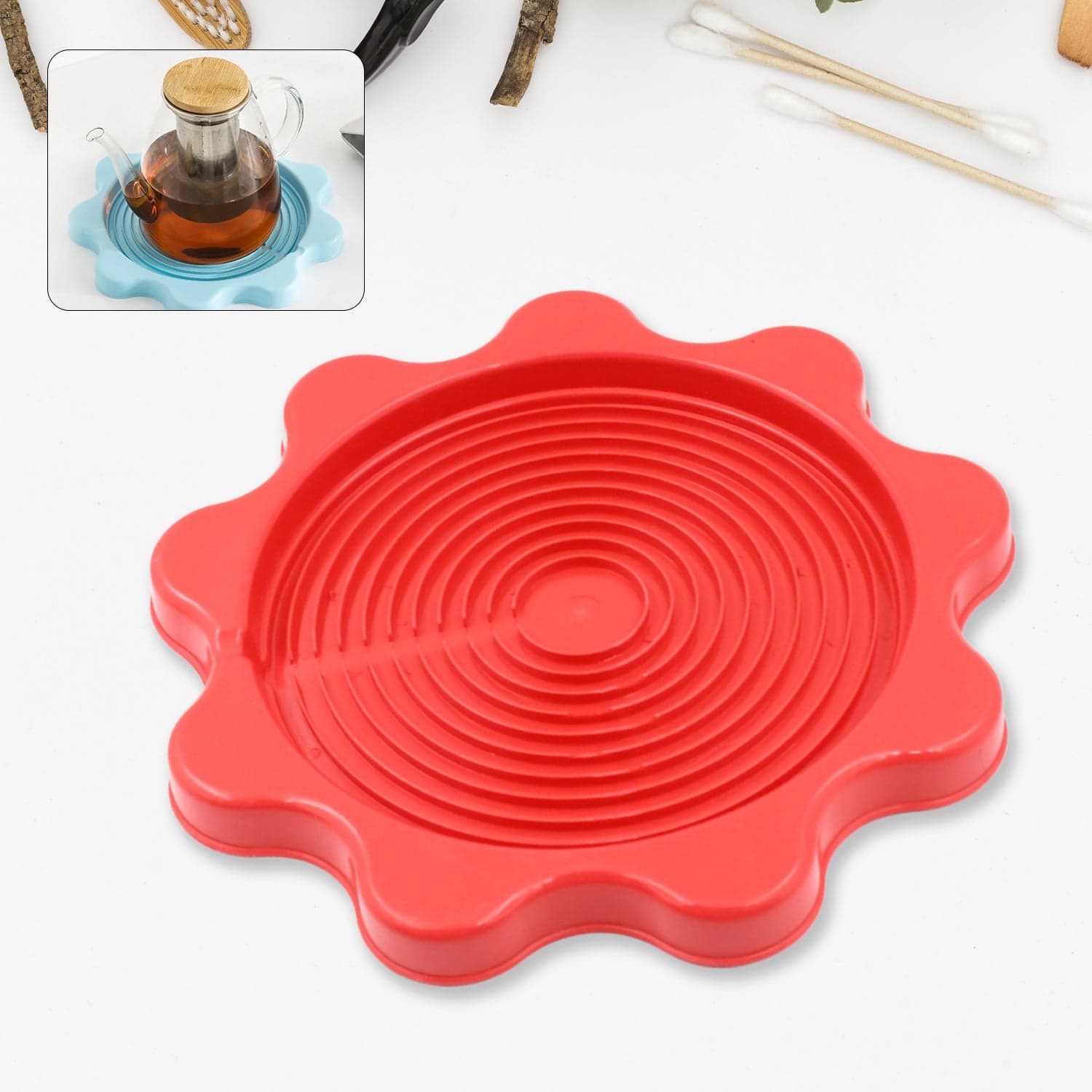 Multifunction Place Mats Waterproof Anti-Slip At Insulation Table Mats Thermos Bottle Cup Mat Cup Coaster Kitchen Accessories thumbnail 3