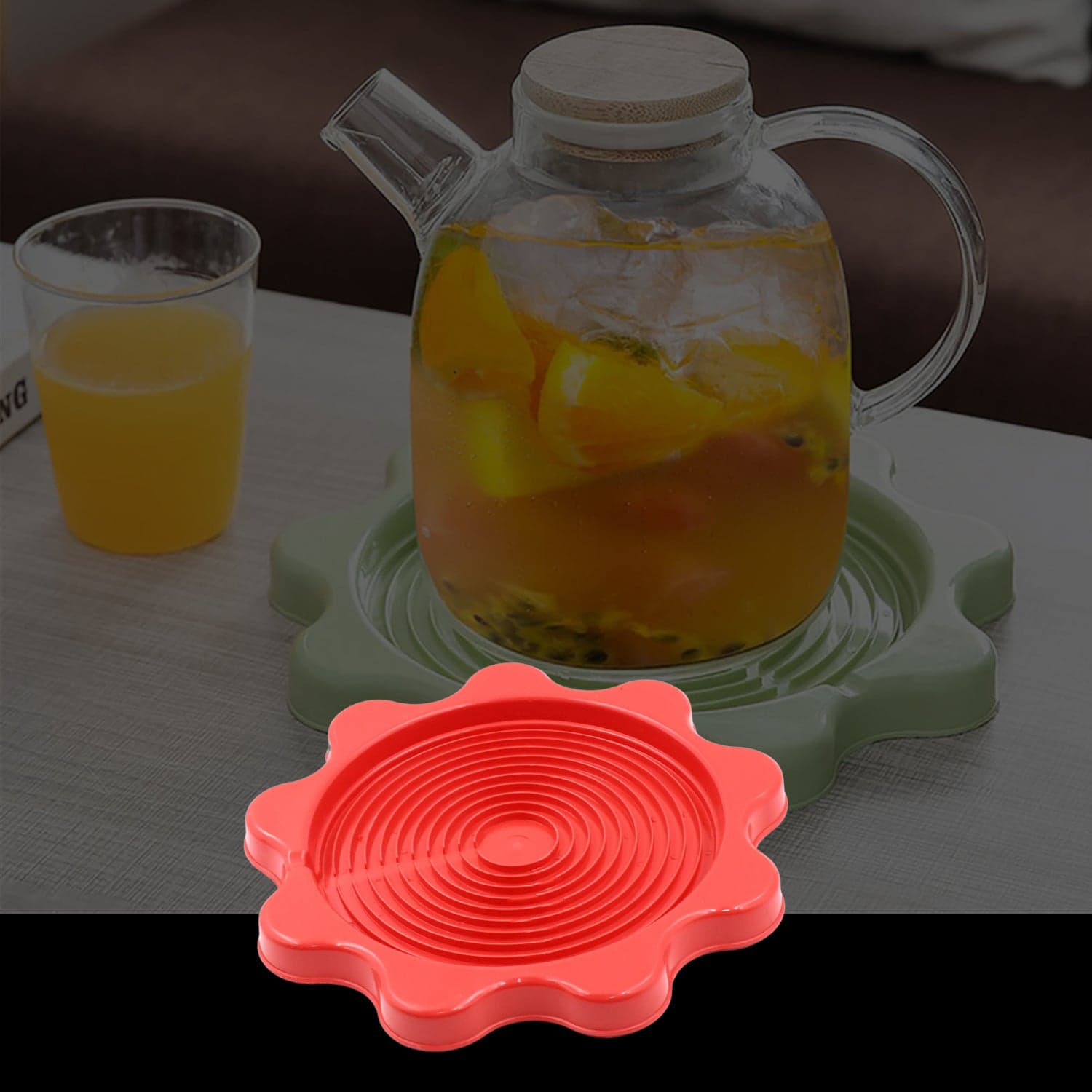 Multifunction Place Mats Waterproof Anti-Slip At Insulation Table Mats Thermos Bottle Cup Mat Cup Coaster Kitchen Accessories thumbnail 5