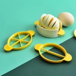 Egg Slicer, 3 In 1 Boiled Egg Slicer, Egg Slicer, Preserved Egg Slicer, Home Restaurant Kitchen Tool (1 Pc)