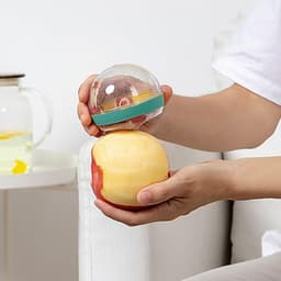 Multifunctional Round Peeler with Removable Storage of Washable Vegetable & Fruit Peeler for Kitchen (1 Pc / Mix Color)