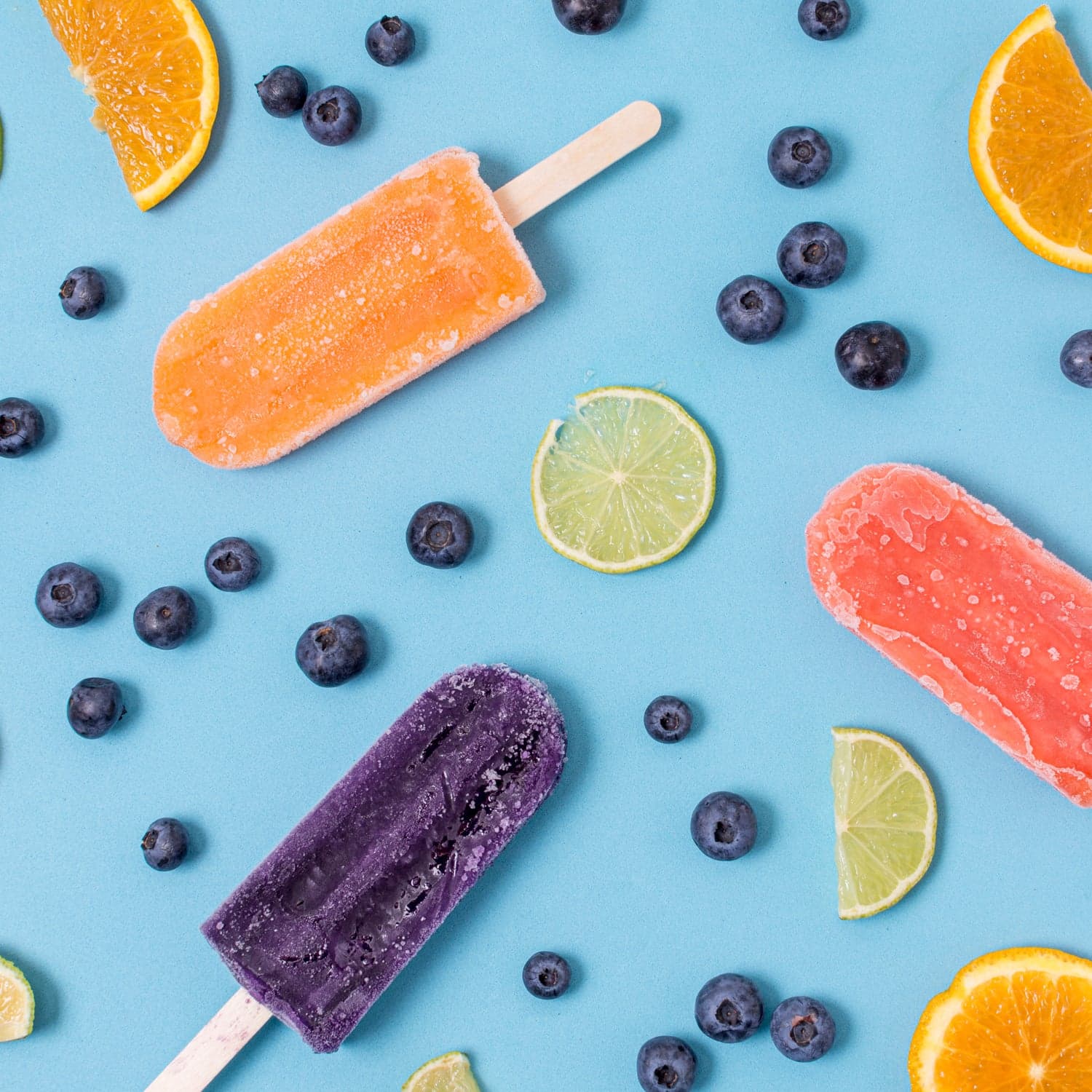Silicone Sicle Molds of DIY Ice Pops with Lids & 50 Sticks thumbnail 5