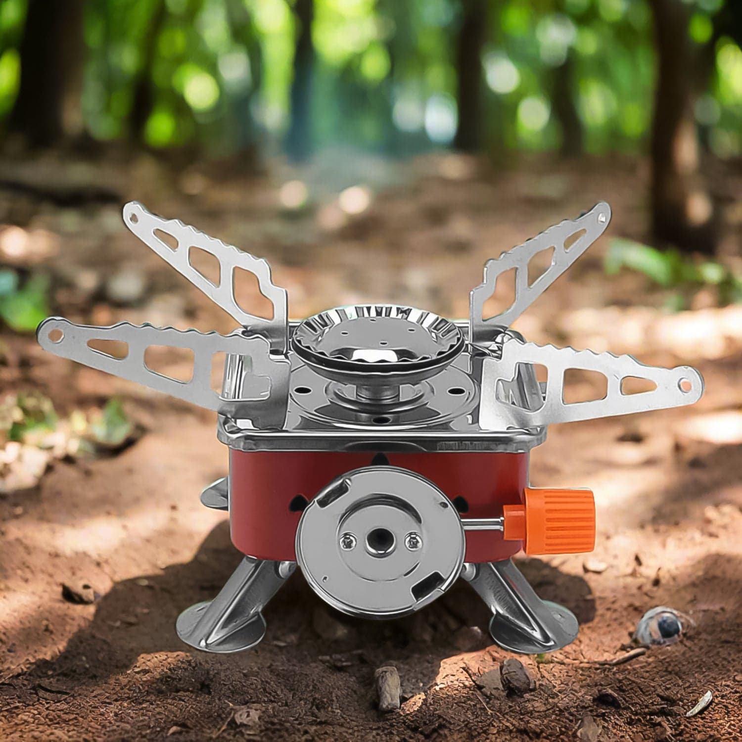 Mini Square Camping Stove, 2800W (1 Pc) thumbnail 1