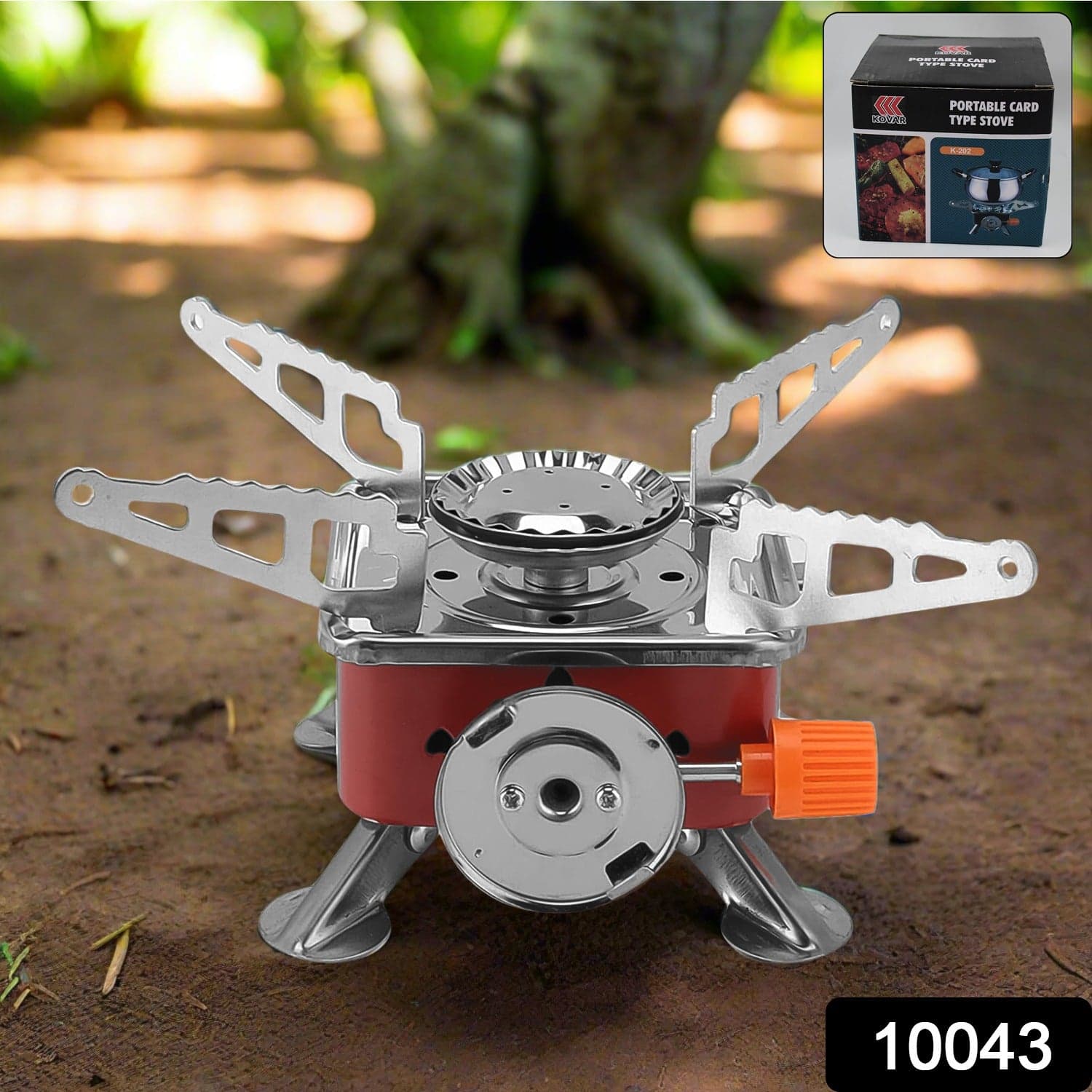 Mini Square Camping Stove, 2800W (1 Pc) thumbnail 2