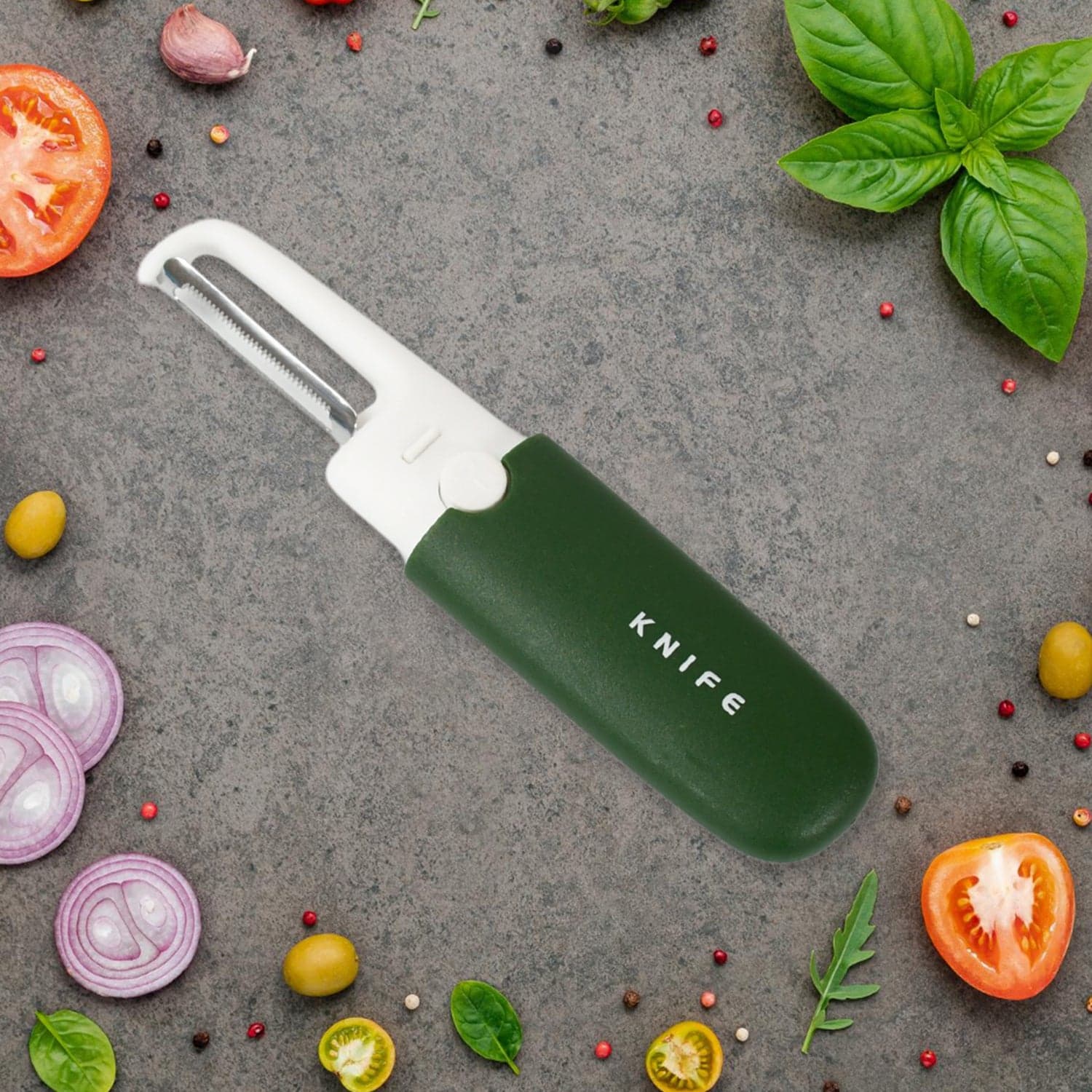 2-in-1 Multifunctional Knife & Sawtooth Peeler for Fruits and Vegetables thumbnail 4