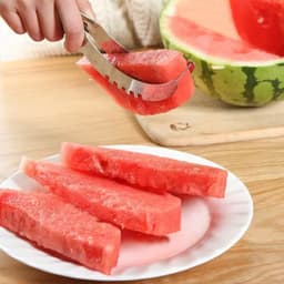 3In1 Stainless Steel Watermelon Cantaloupe Slicer Knife
