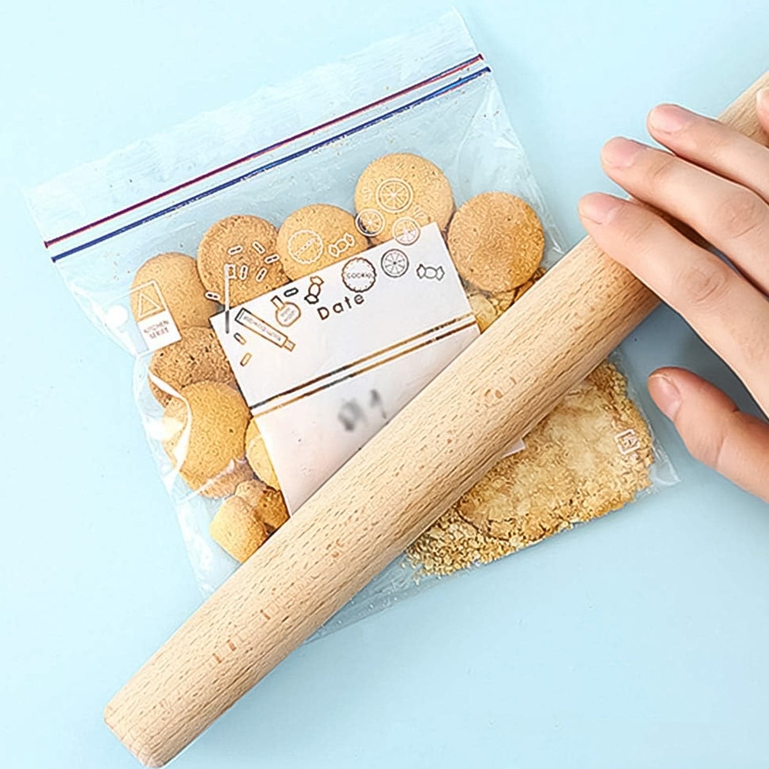 Small Food Seal Bag | Transparent Fresh Food Bags (20 Pcs Set) thumbnail 4