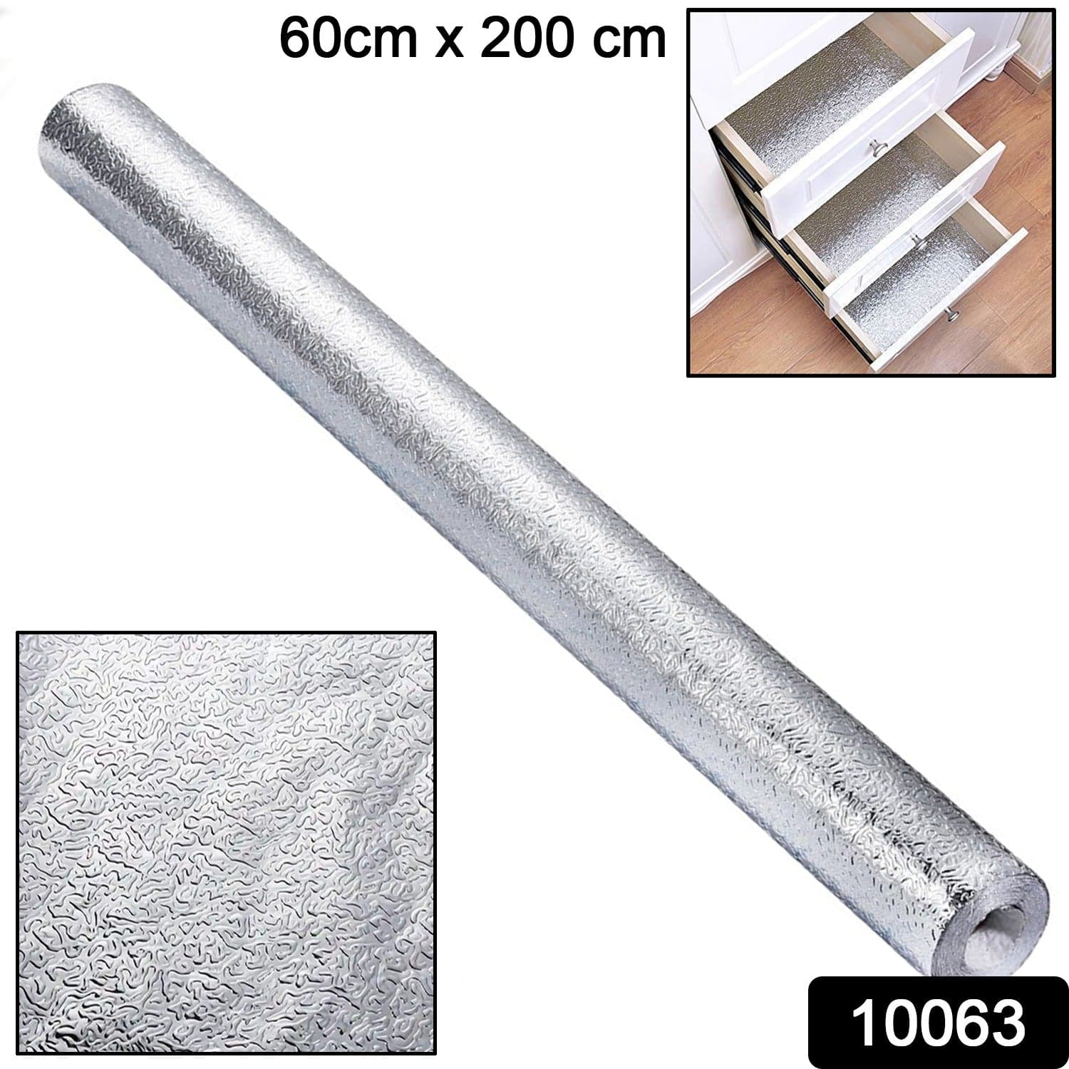 Self-Adhesive Wallpaper Aluminum Foil Wall Paper (60—200 Cm / Mix Design) thumbnail 2