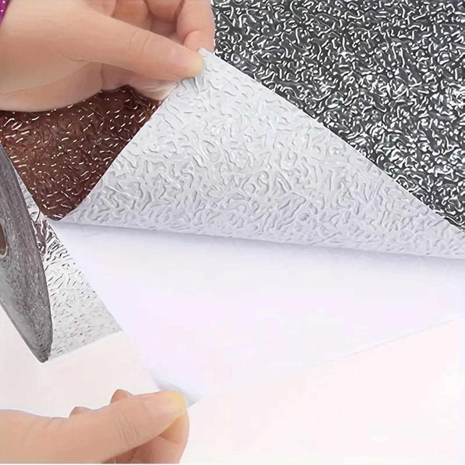 Self-Adhesive Wallpaper Aluminum Foil Wall Paper (60—200 Cm / Mix Design) thumbnail 4