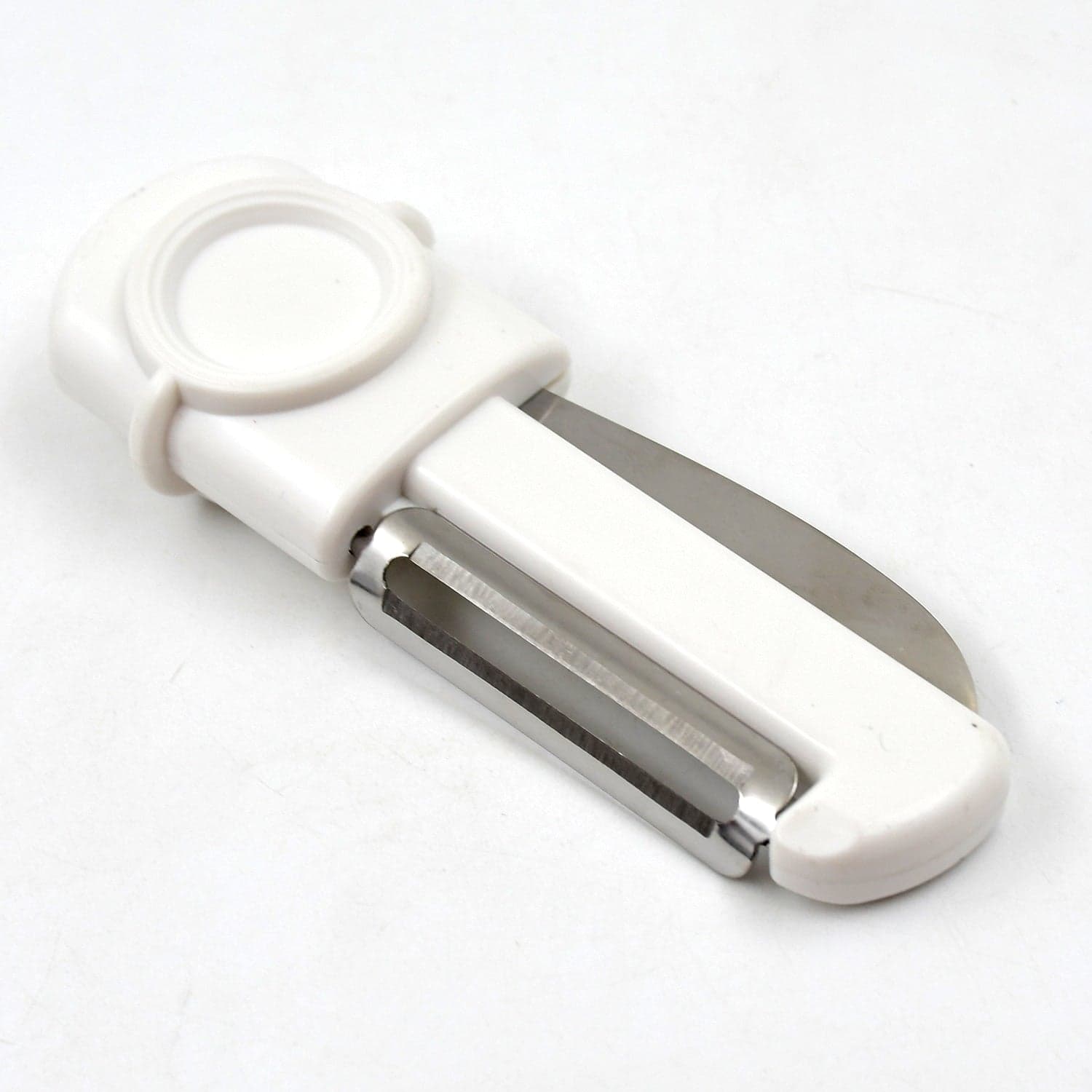 Dual-Use Knife and Peeler, 2-in-1 Stainless Steel Blades Wiith case (1 Pc) thumbnail 5