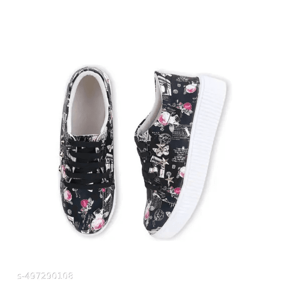 LIFEO New classy and trendy multi colour and multi occasion sport and casual sneakers for women and girls thumbnail 4