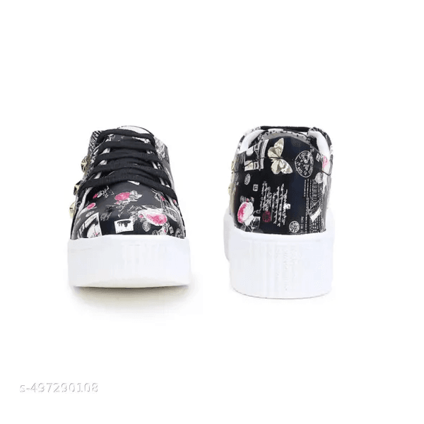 LIFEO New classy and trendy multi colour and multi occasion sport and casual sneakers for women and girls thumbnail 2