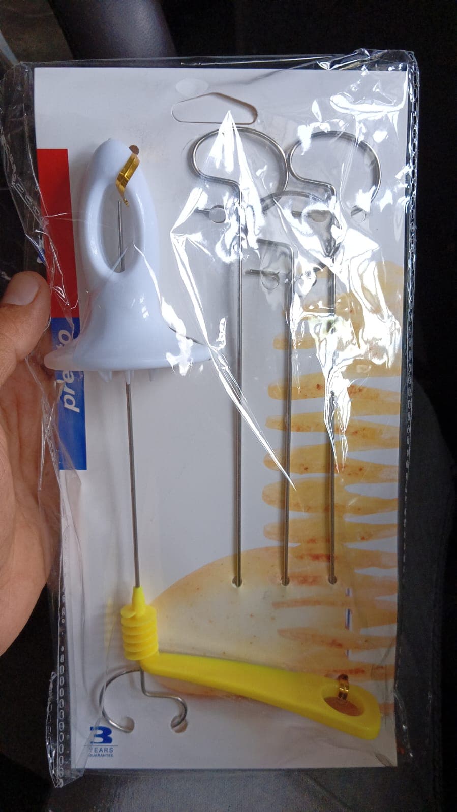 1 Set Potato Spiral Cutter, Potato Twister (4 Spits) thumbnail 6