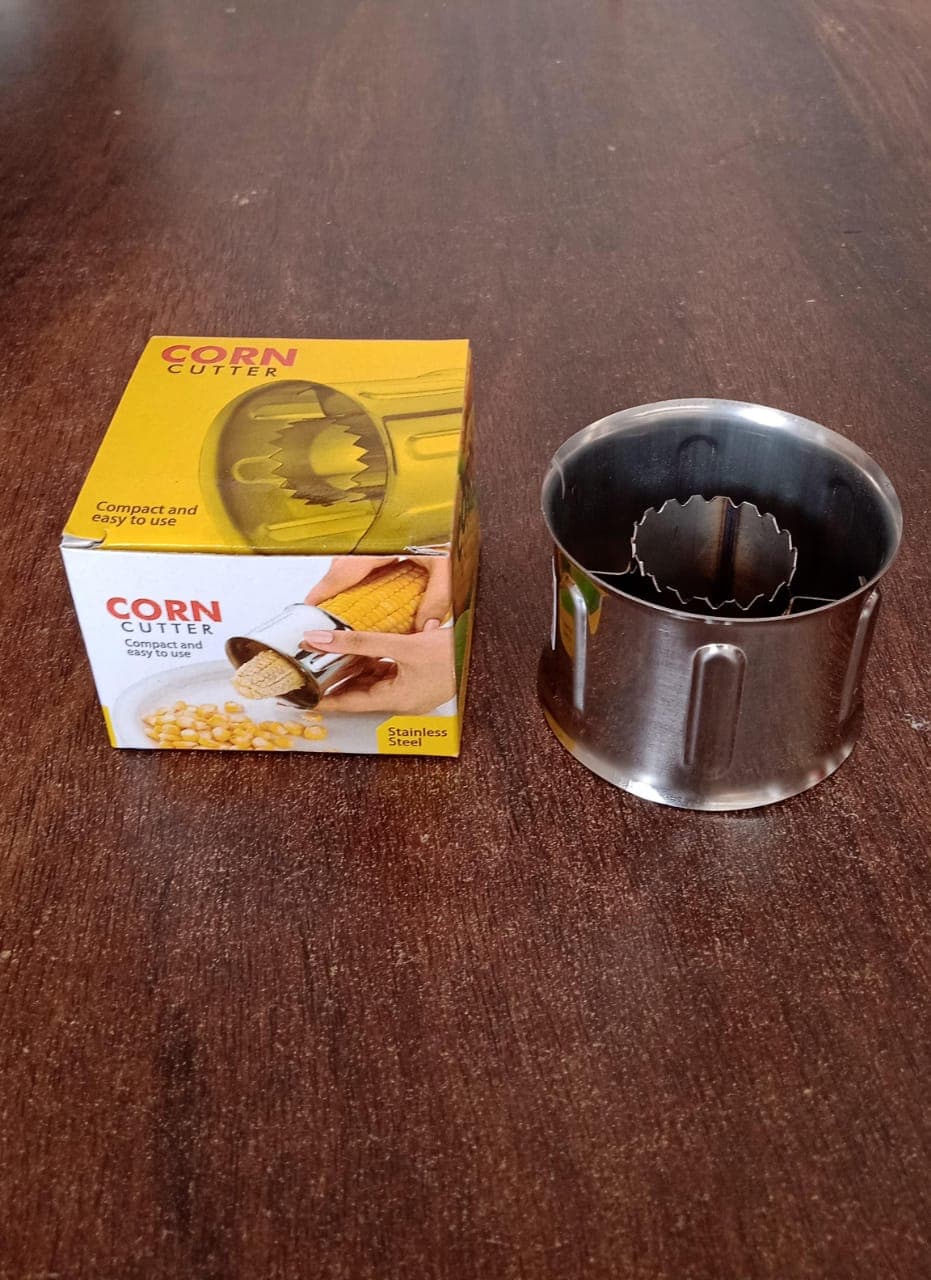 Corn Cutter Stainless Steel Stripping Kernels Remover (1 Pc) thumbnail 7