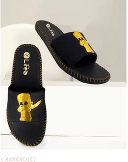 LifeO--Men's Synthetic Leather Flip Flip !! Slider !! Sandal !! Slipper