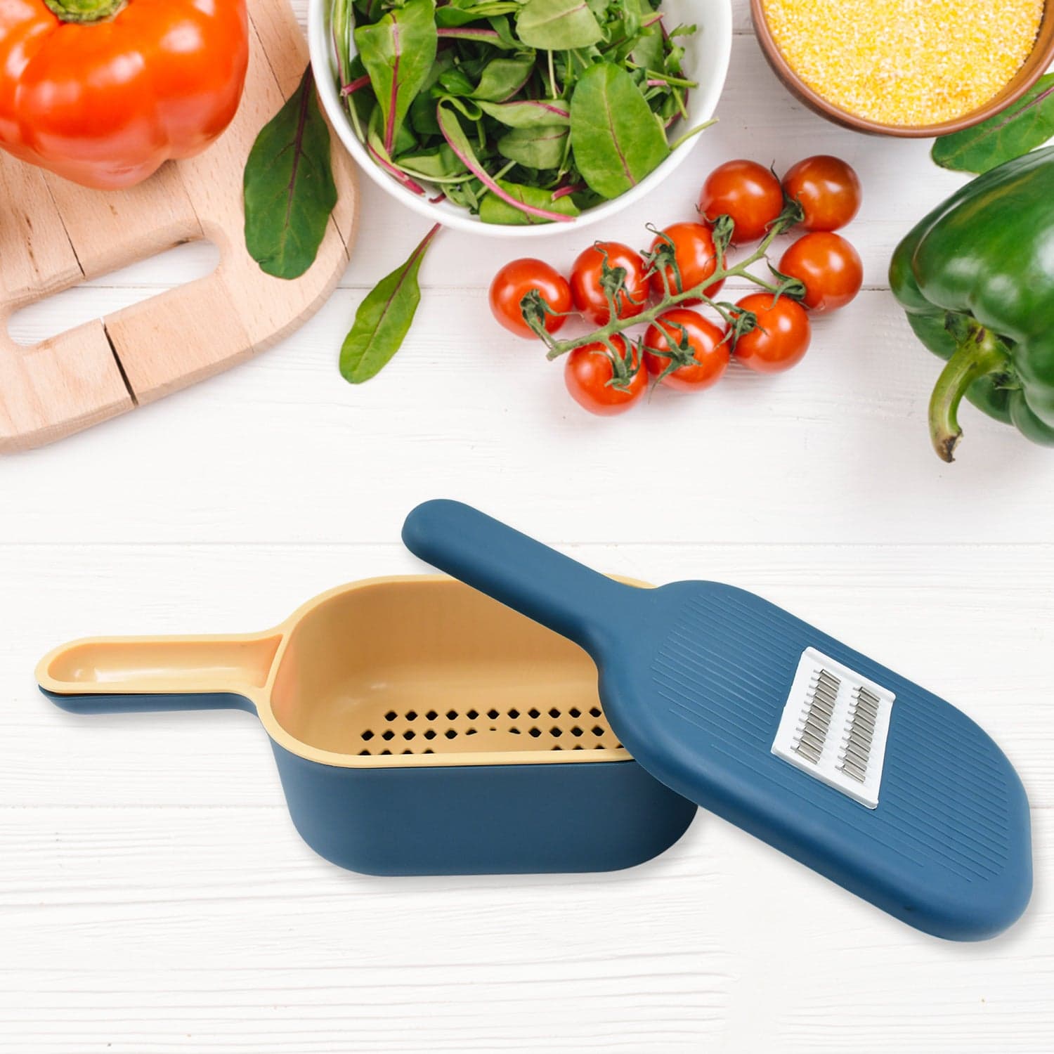 Vegetable Slicer Cutter - 6 Blades Kitchen Accessories thumbnail 6