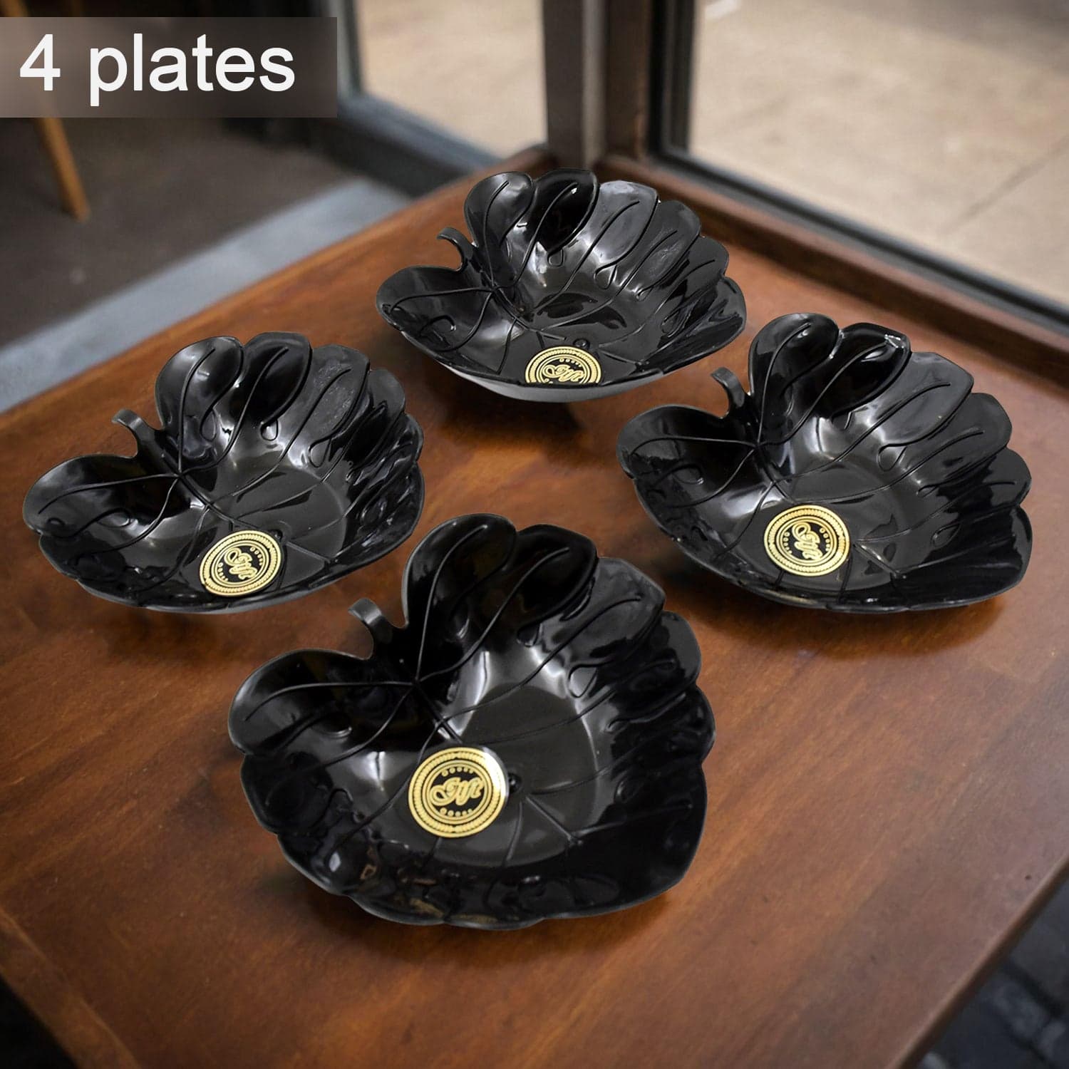 A One Ceramic Tea / cups / Mug Set With Leaf Shape Serving Bowl (8 Pcs set) thumbnail 6