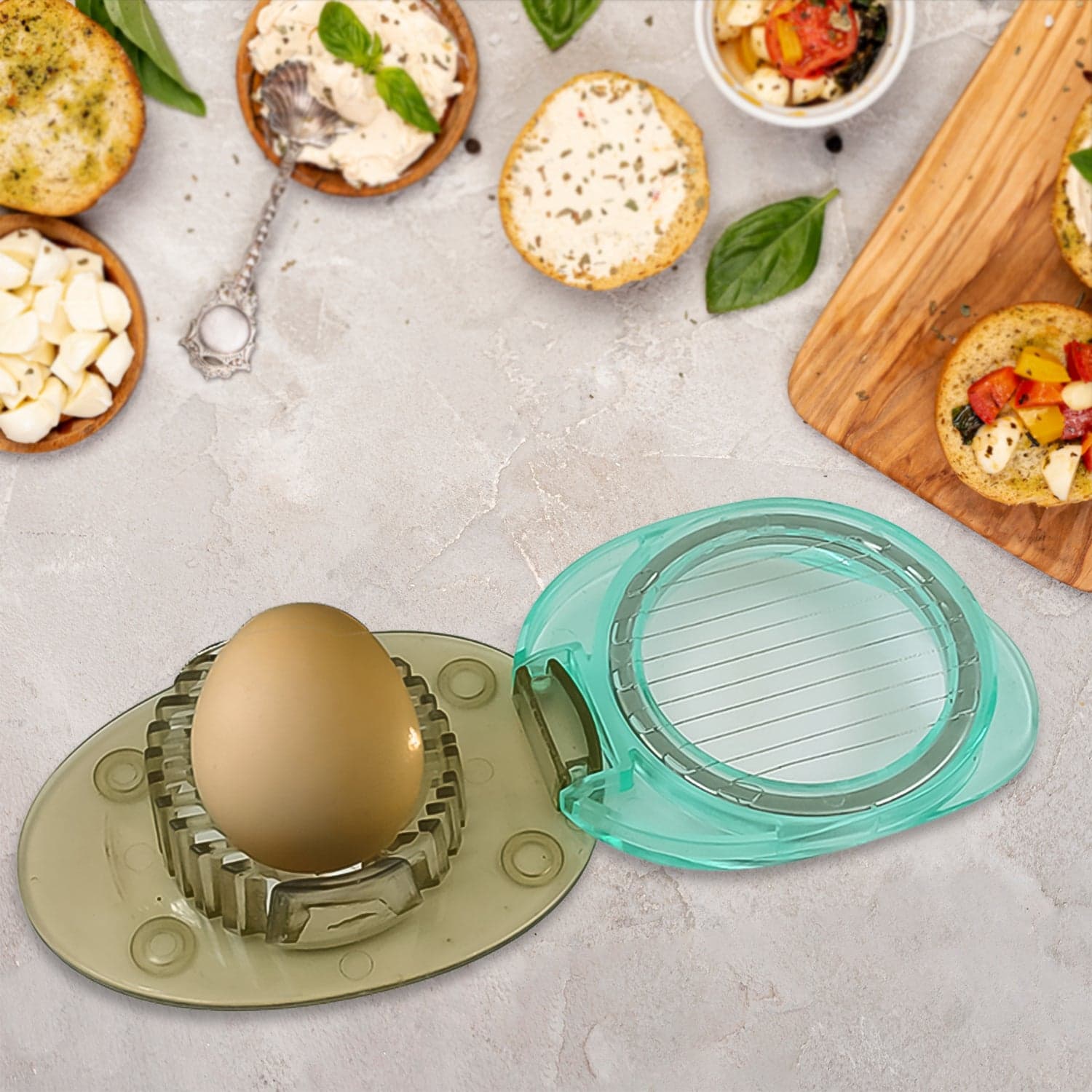 Stainless Steel, Egg Slicer & Knife (2 Pc Set) thumbnail 6