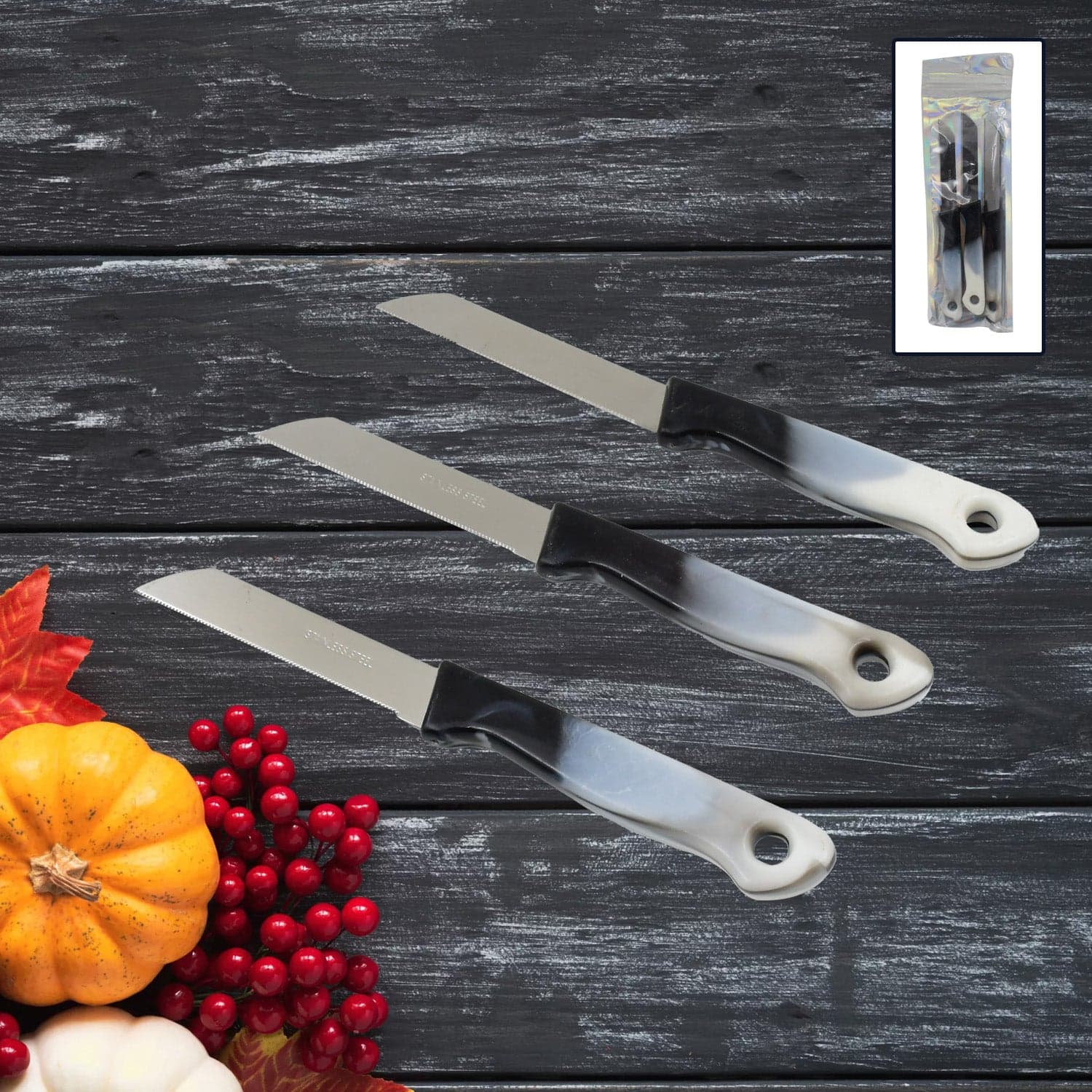 Kitchen Knife with Stainless Steel Blade (1 Pc) thumbnail 1