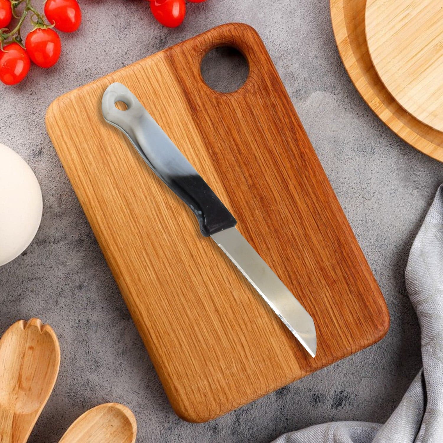 Kitchen Knife with Stainless Steel Blade (1 Pc) thumbnail 7