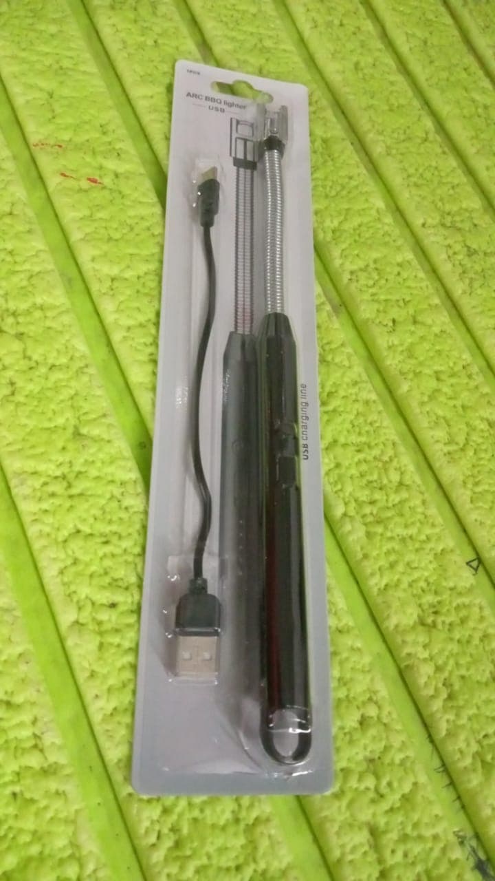 Long Flexible USB Rechargeable Electric Arc Lighter of Windproof, Flameless Plasma thumbnail 7