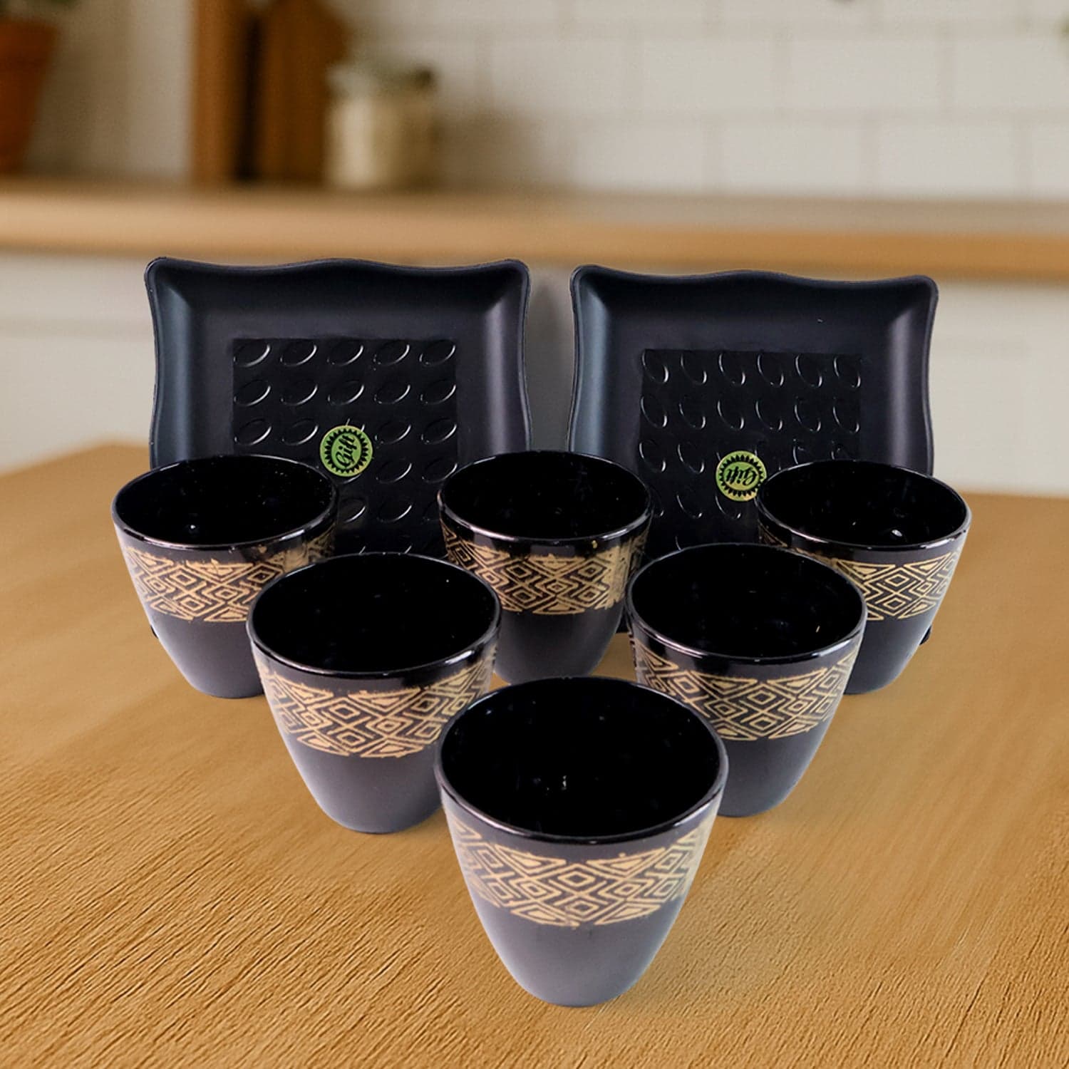 2 Bowl & 6 Glass Snake Set ( 8 Pc Set ) thumbnail 3