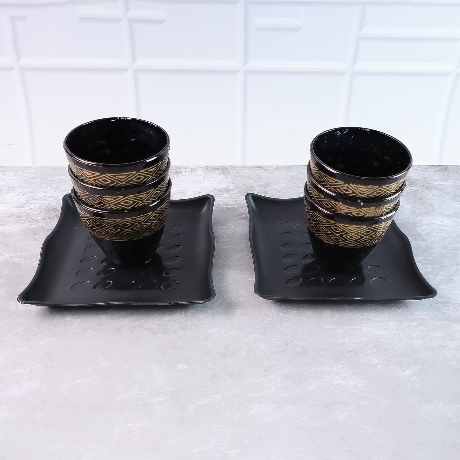 2 Bowl & 6 Glass Snake Set ( 8 Pc Set ) thumbnail 4