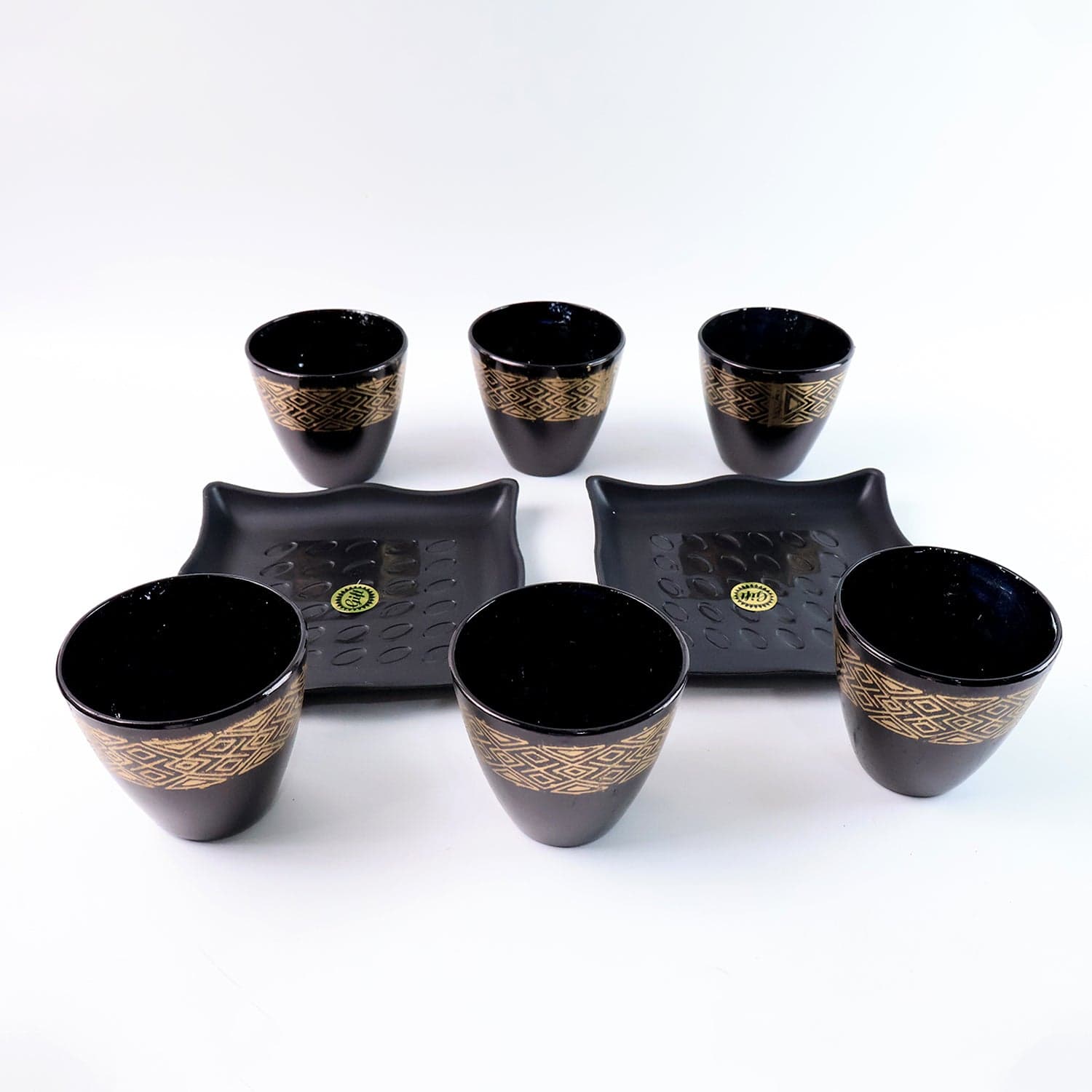 2 Bowl & 6 Glass Snake Set ( 8 Pc Set ) thumbnail 5