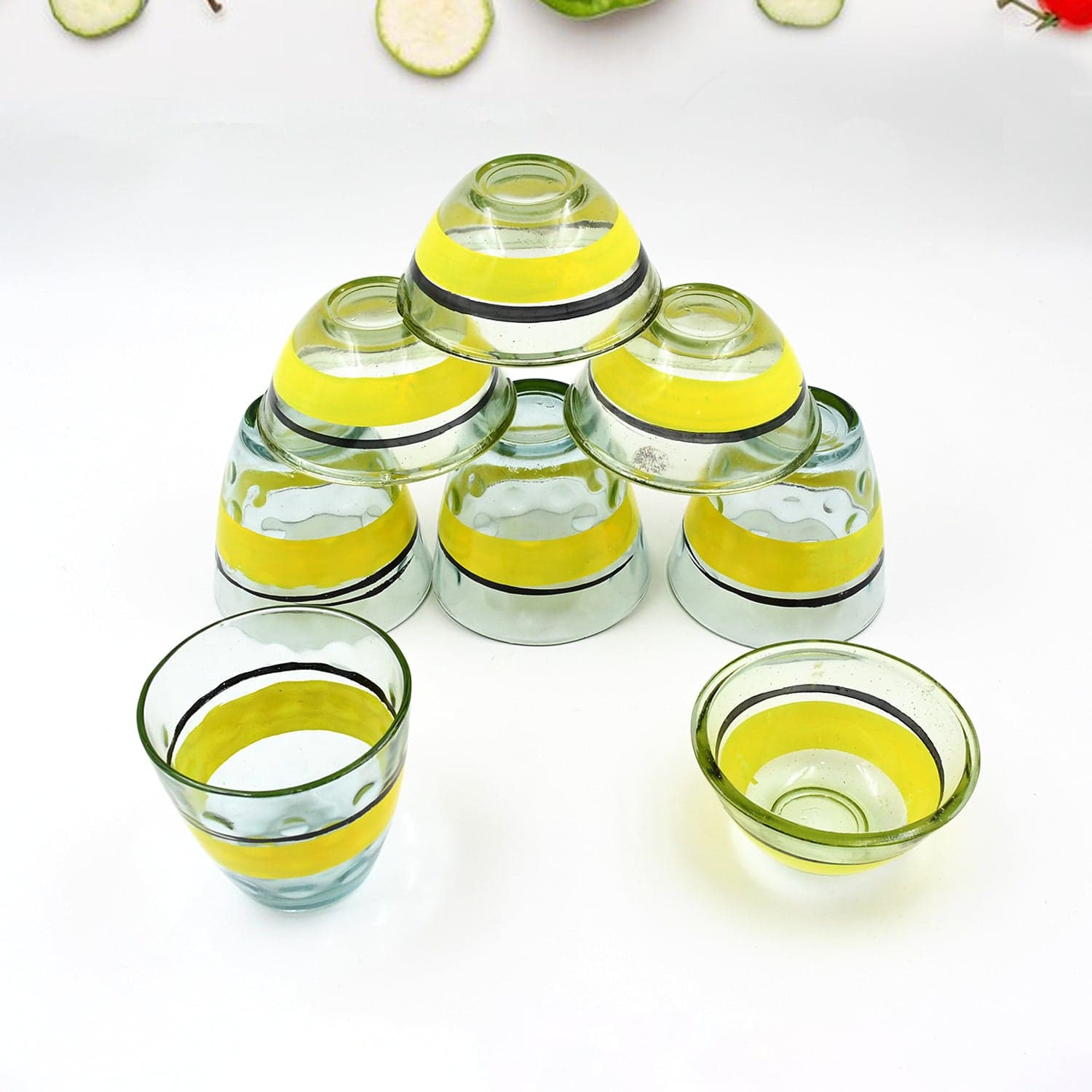 High Quality 4 Pc Glass & 4Pc Bowl Set, perfect choice For kitchen thumbnail 6