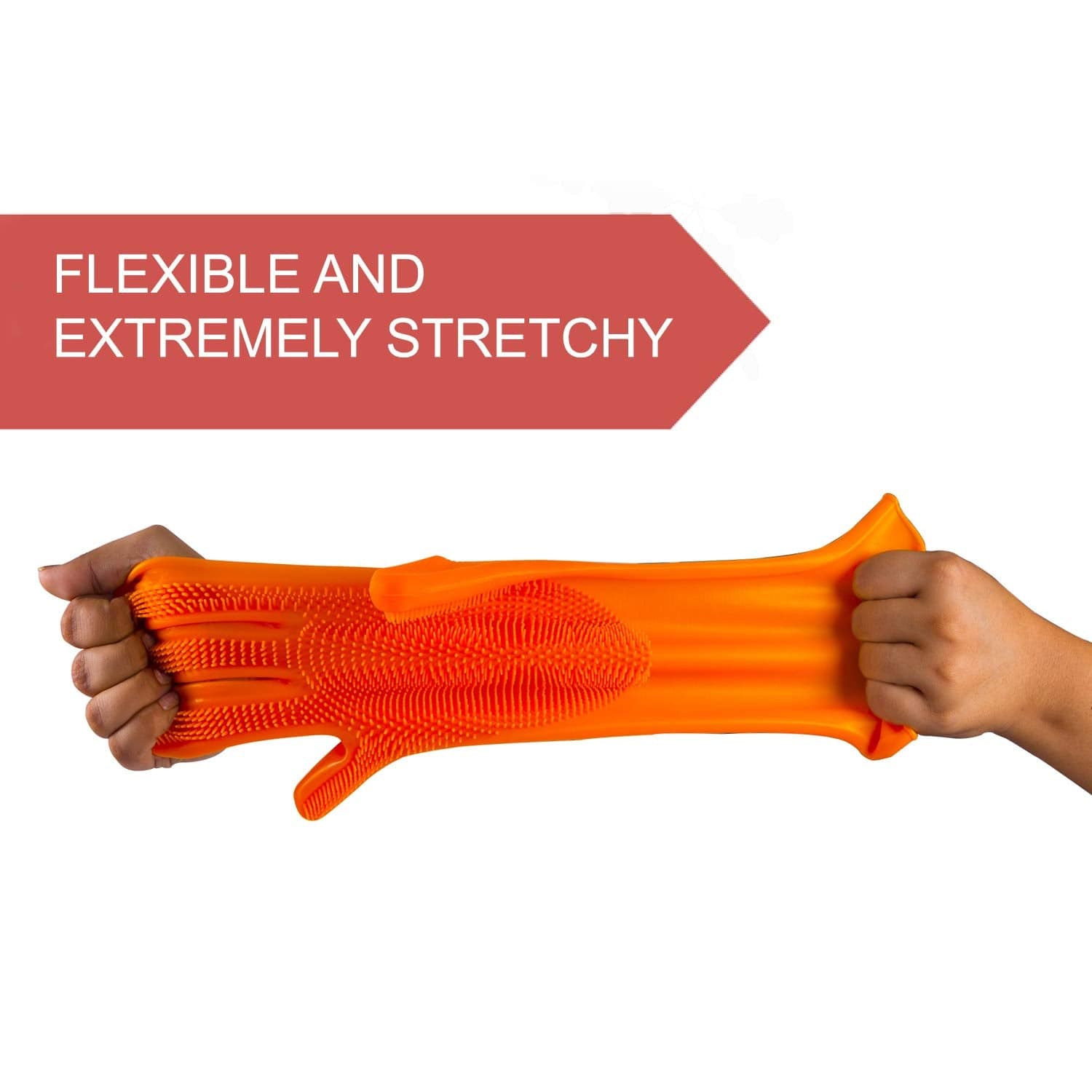 Silicone Glove with Multi-Function Blade for Cutting and Cleaning Vegetables Fruit and Other Cultures Gardening Tool (1 Pc) thumbnail 6