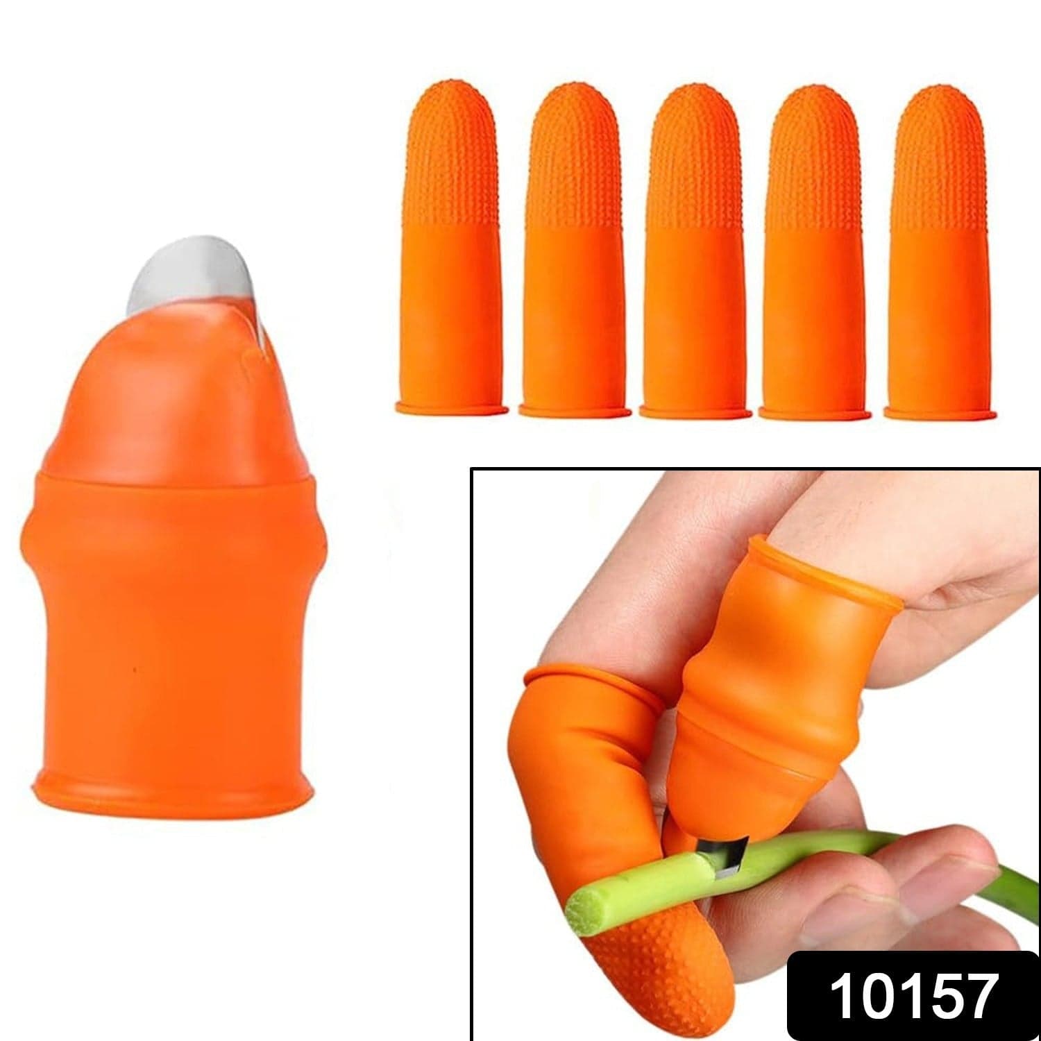 Thumb Knife 4 Finger Cutter Kitchen Knife Set (Set of 1) thumbnail 2