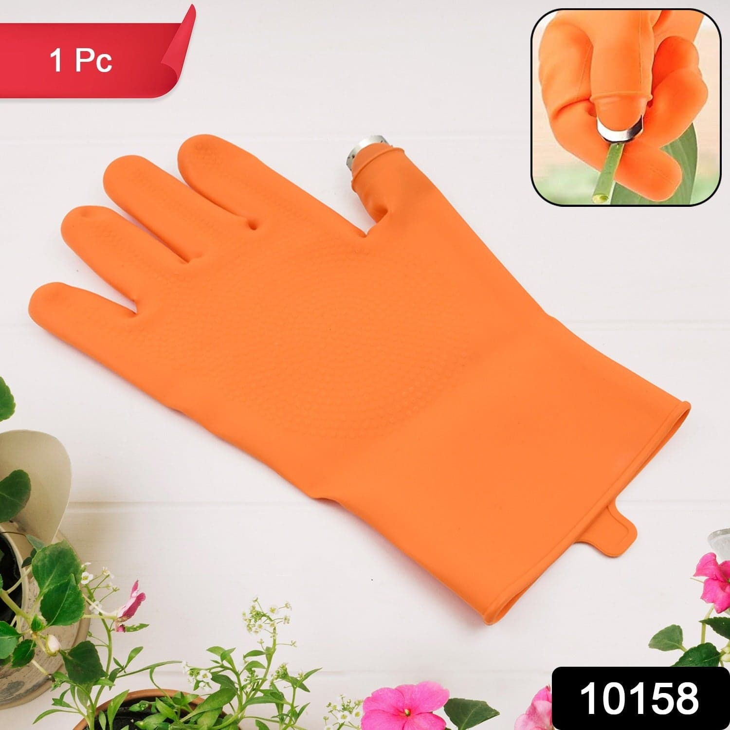 Right-Handed Silicone Thumb Cutter Gloves (1Pc) thumbnail 2