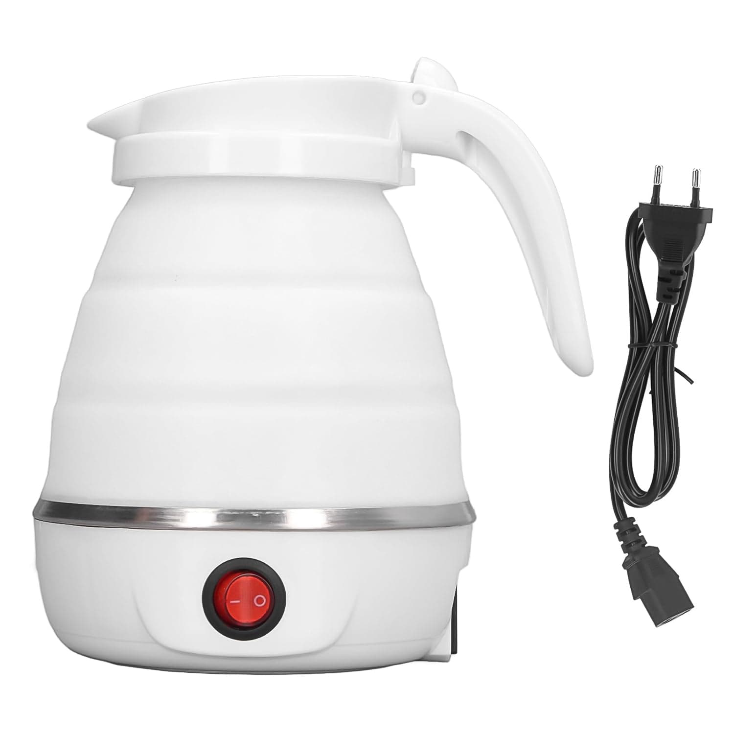 Travel Folding Electric Kettle 600W - (304 Stainless Steel & Silicone) thumbnail 5