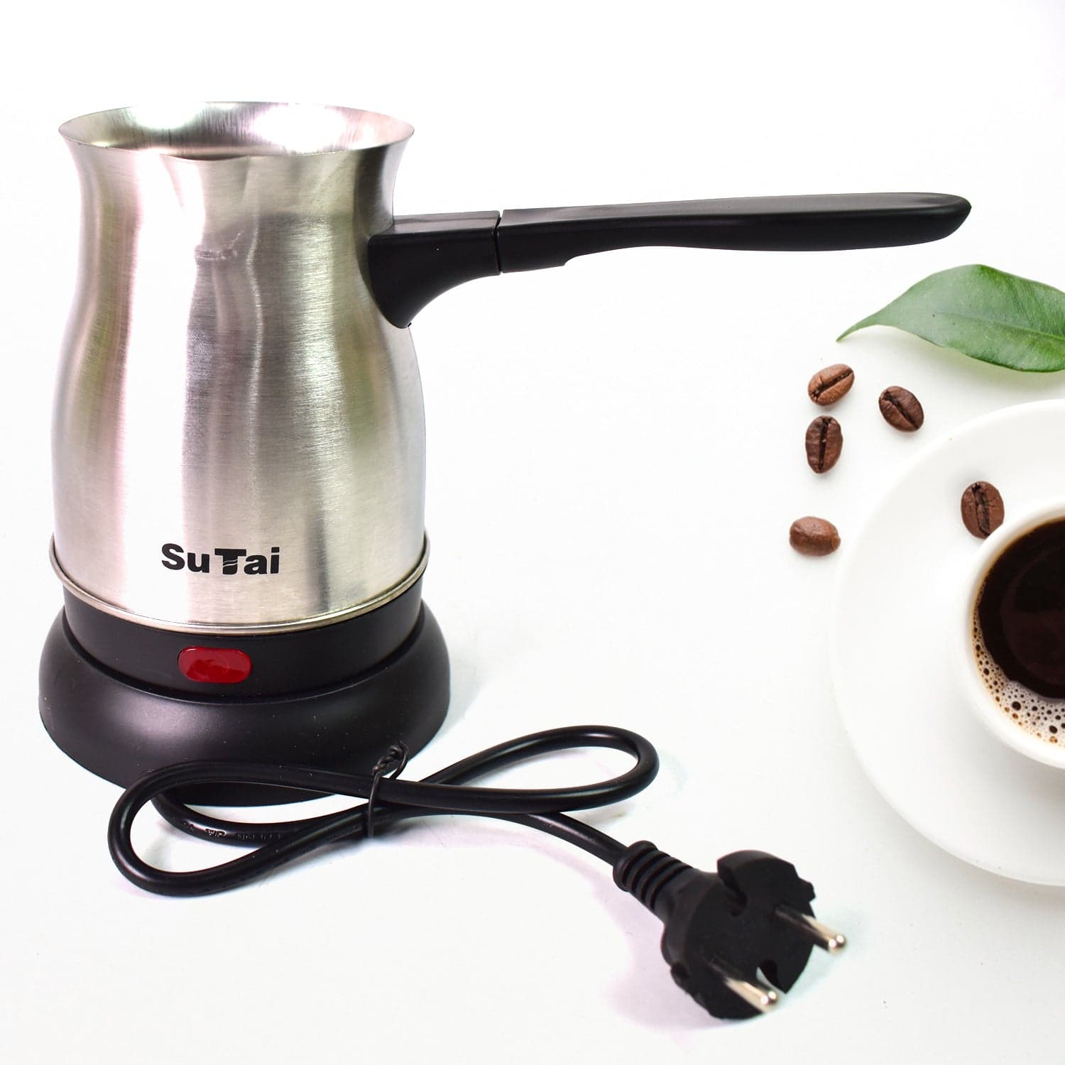 Coffee Pot, Coffee Maker, 800ml Even Heating Tea Maker Kettle (1 Pc) thumbnail 1