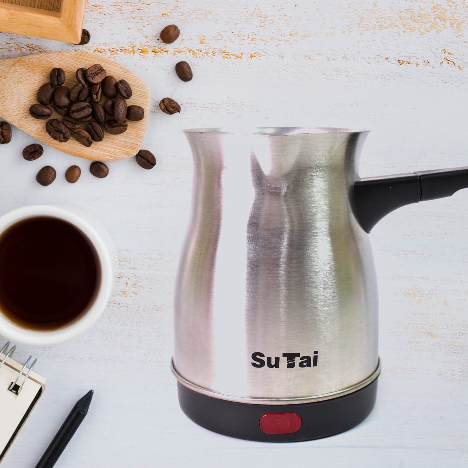 Coffee Pot, Coffee Maker, 800ml Even Heating Tea Maker Kettle (1 Pc) thumbnail 4