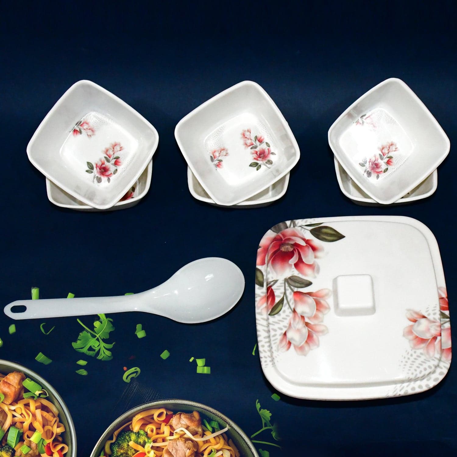 Hector High Quality Dinning Dinner / Pudding Set (9 Pcs set) thumbnail 1