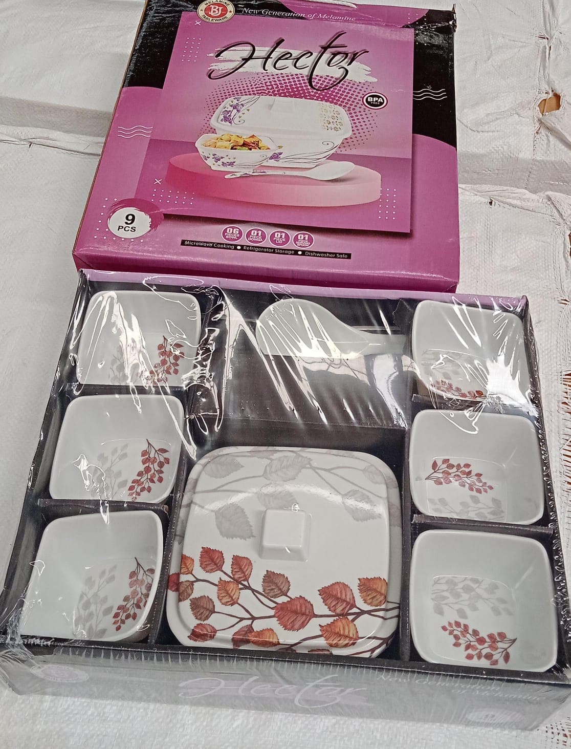 Hector High Quality Dinning Dinner / Pudding Set (9 Pcs set) thumbnail 8