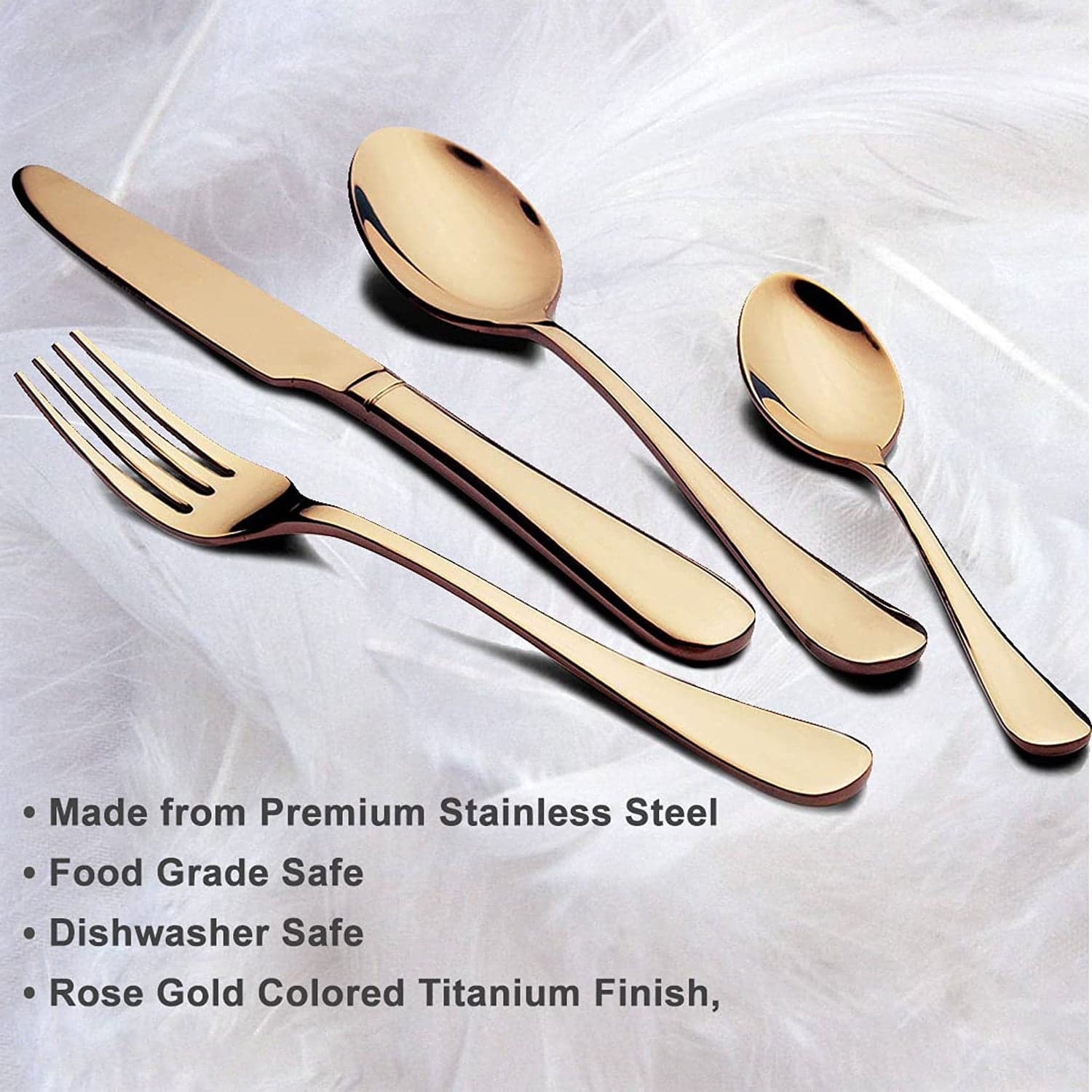 Kitchen Tableware / Flatware Sets Kitchen Forks Spoons with Gift Box (24 Pcs Set) thumbnail 5